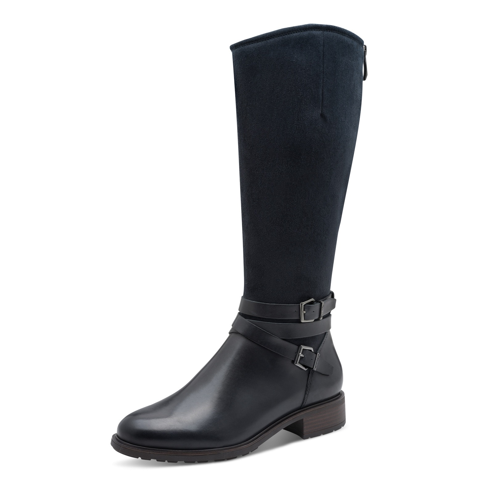 Image of Tamaris Stiefel, Blockabsatz, Langschaftstiefel mit Touch it-Ausstattung
