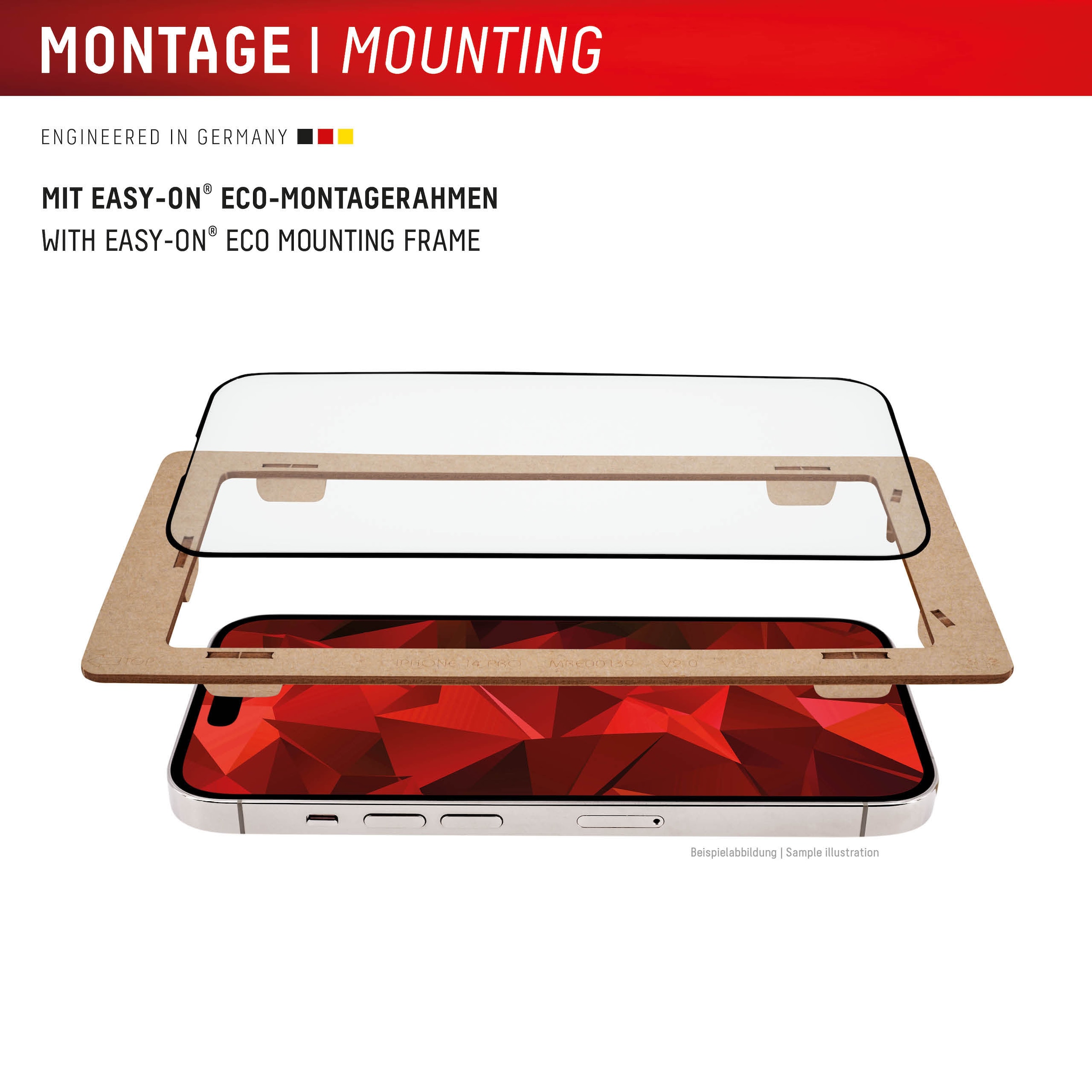 Displex Verre de protection d'écran »Premium Glass Screen Protector Full Cover« für Apple iPhone 17;Apple iPhone 17 Pro Displayschutzfolie, Schutzfolie, Bildschirmschutz, kratz- & stossfest