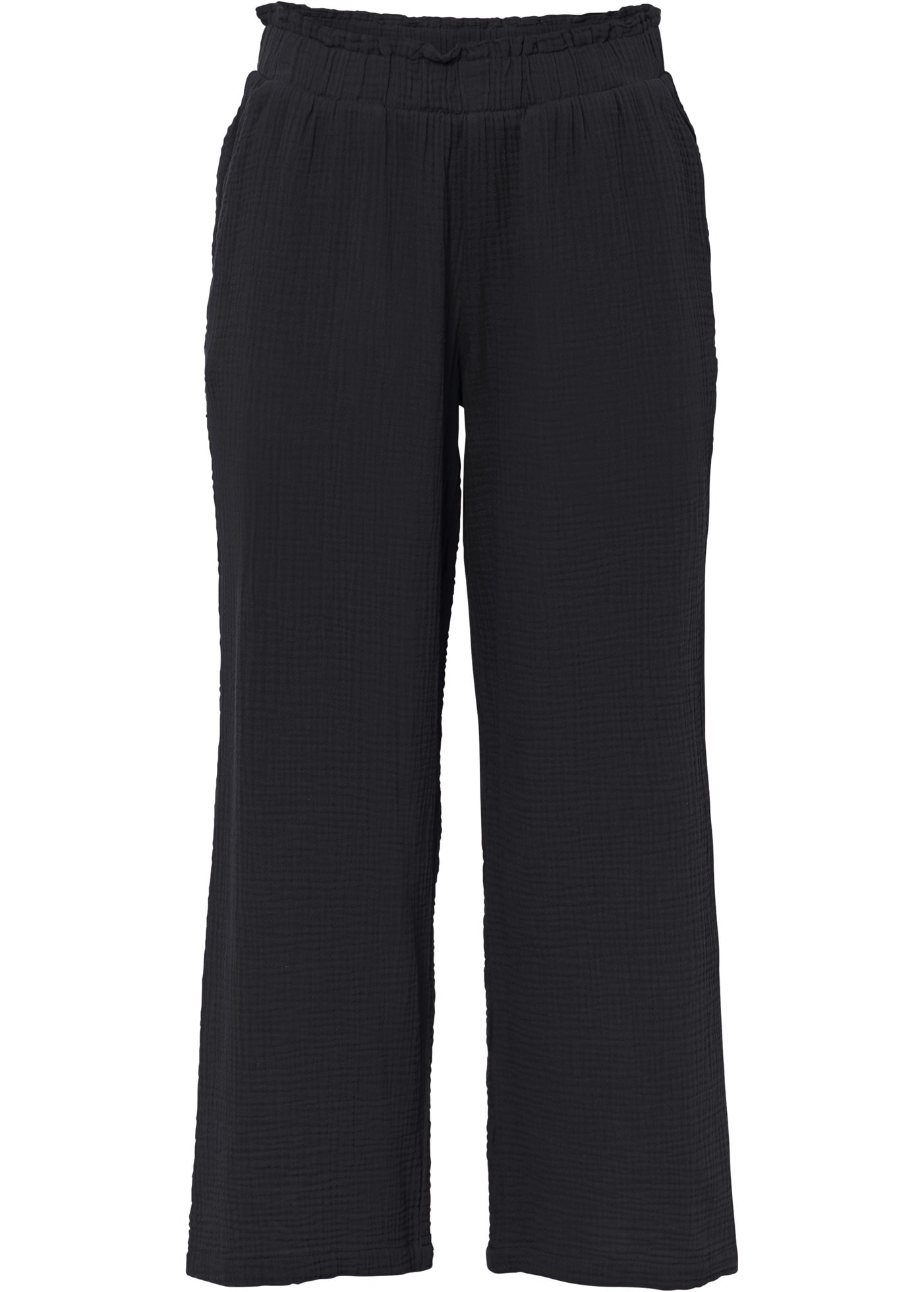 bonprix Culotte  aus Baumwolle, aus Musselin-Material, lockere Passform