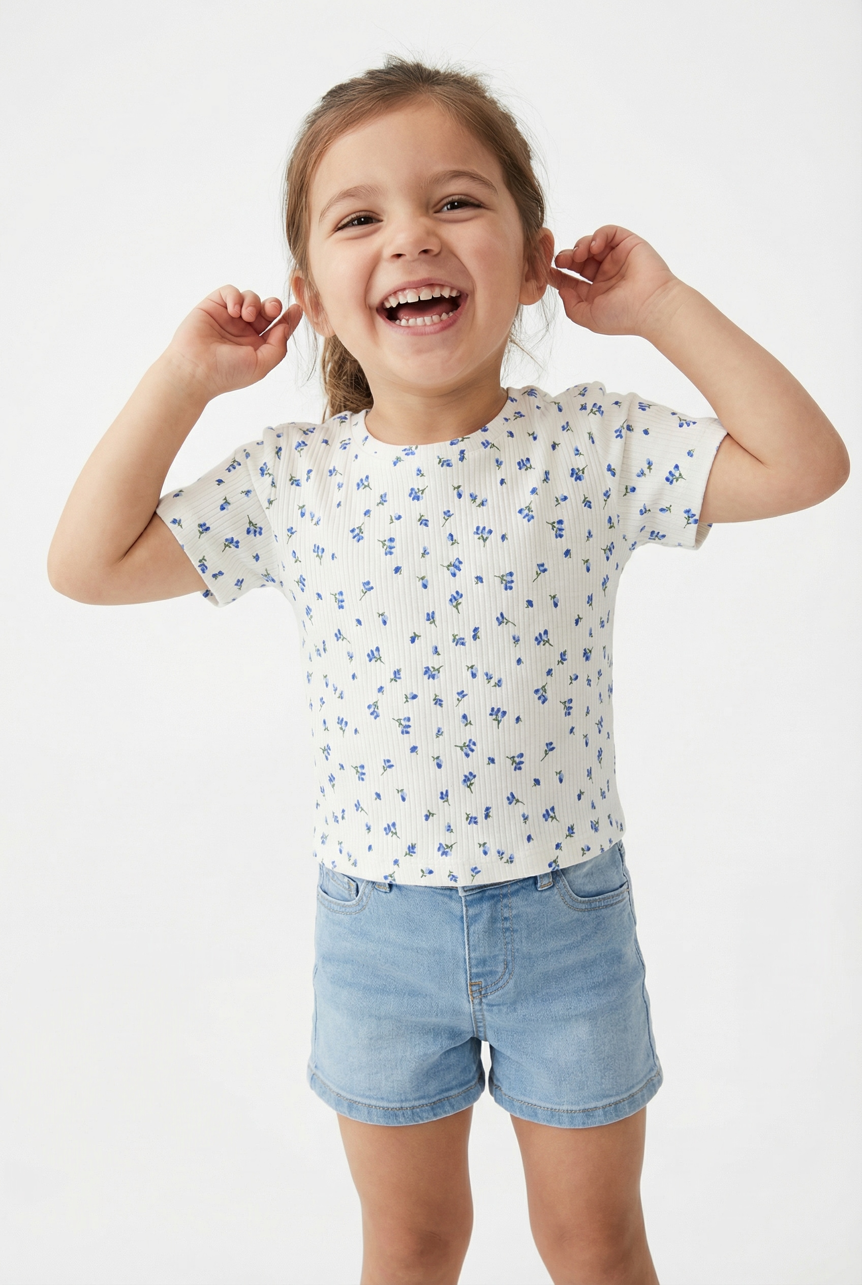 KIDS ONLY T-shirt à manches courtes »KOGBELLA LIFE SHT AOP S/S TOP JRS 2-PACK« Packung, 2 pièces Baumwollmischung, regular fit