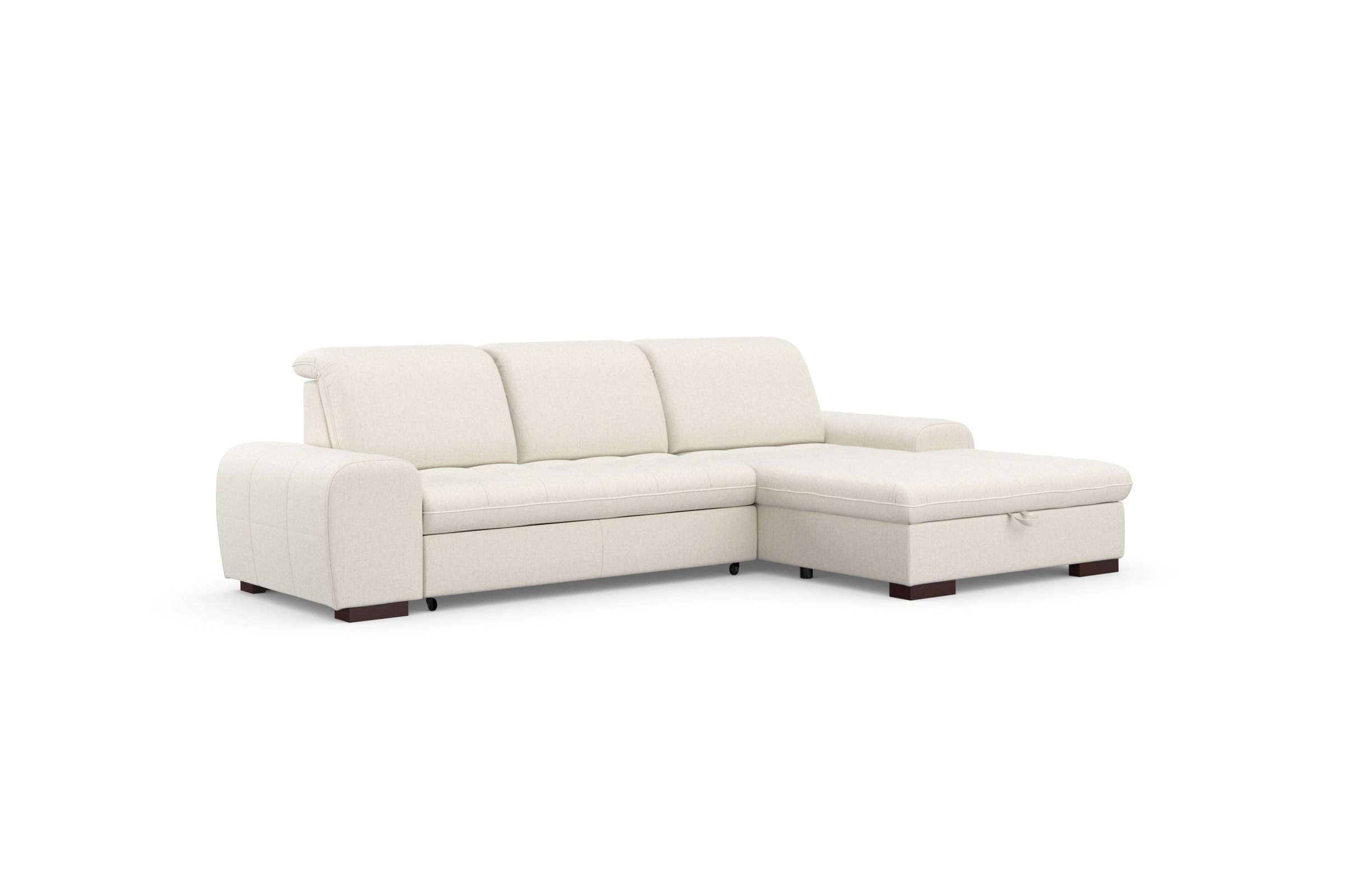sit&more Ecksofa »Luxor L-Form«, wahlweise mit Bettfunktion, Bettkasten und Kopfteilverstellung