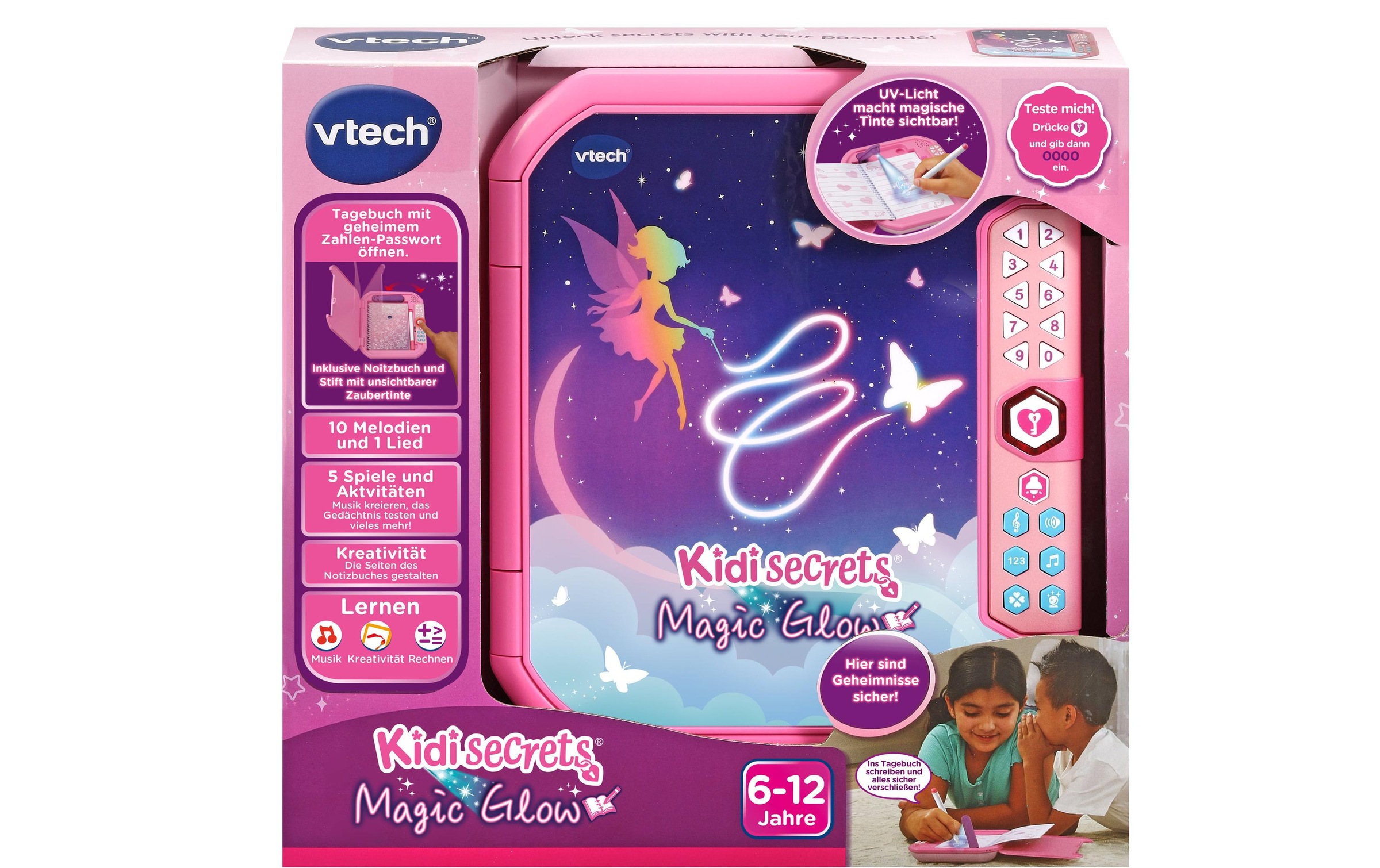 Vtech® Lernspielzeug »Kidisecrets Magic Glow«