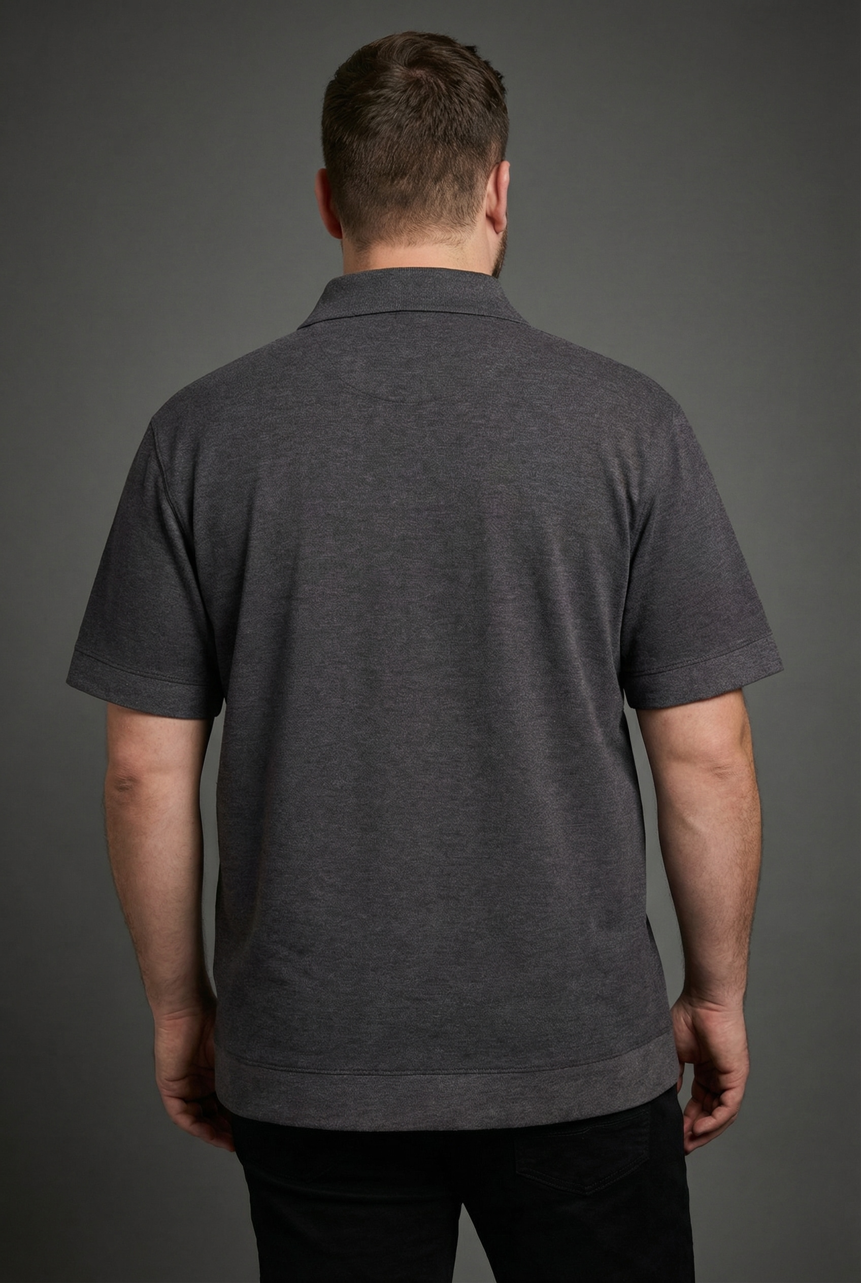 Man's World Plus Polo »auch in Grosse Grössen bis Gr. 7XL Bauch-Fit« Regular Fit Passform, Kurzarm, unifarben, aus Piqué-Material