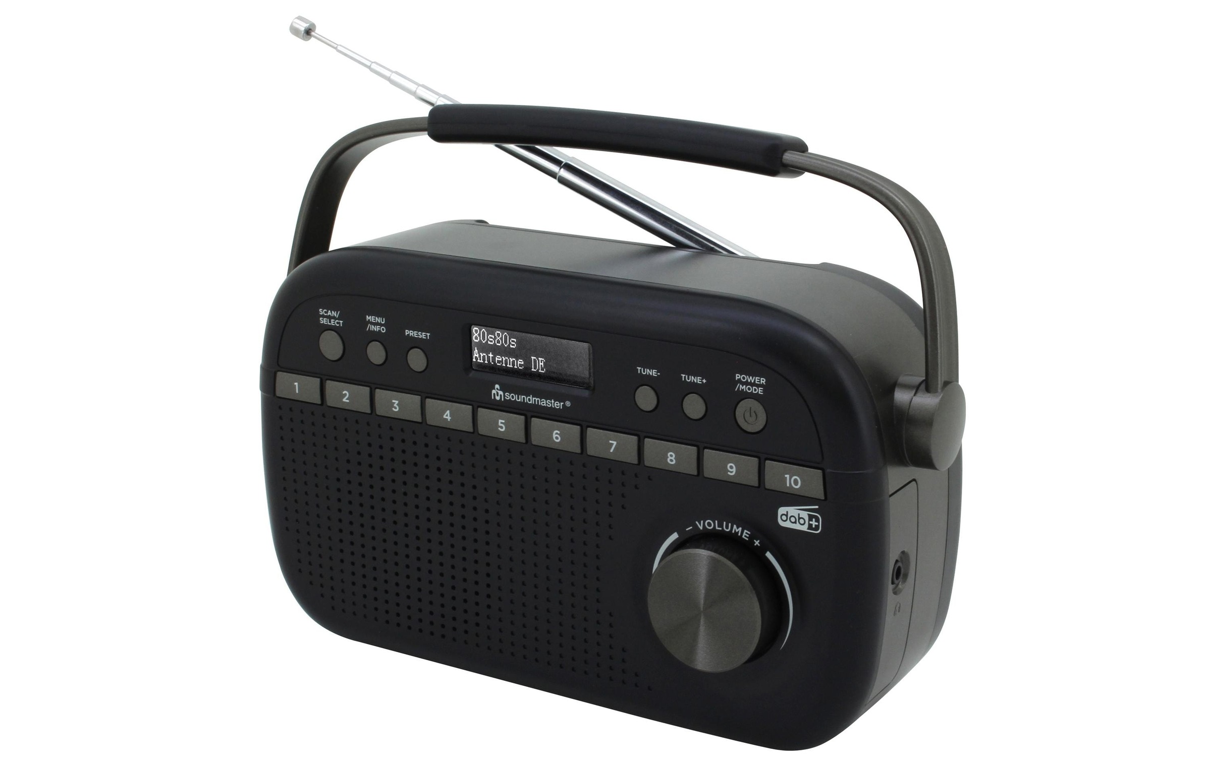 Image of Soundmaster Digitalradio (DAB+) "DAB280SW Schwarz" ( Digitalradio (DAB+) FM-Tuner )