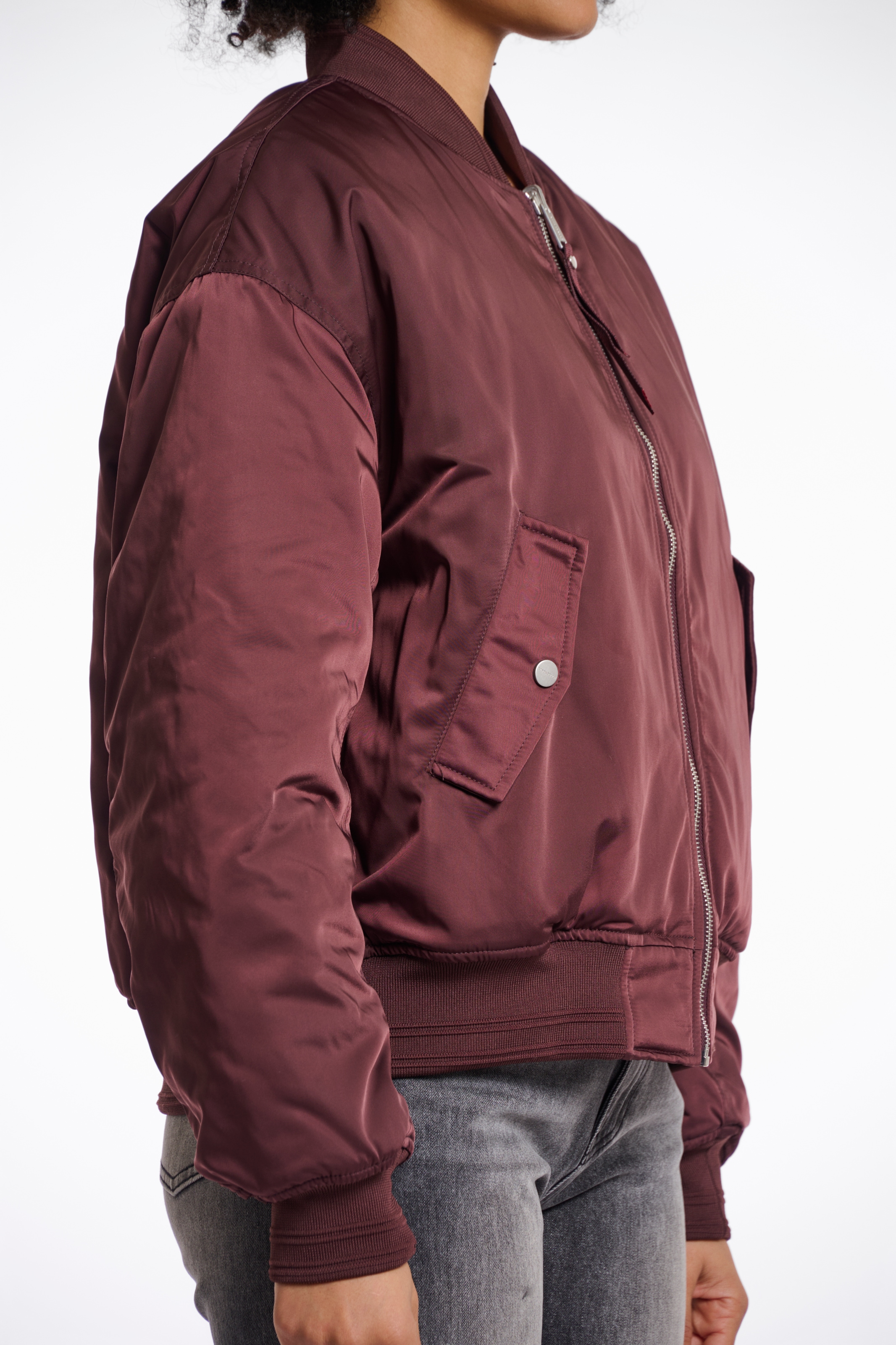 Rino & Pelle Bomberjacke »DJENNA« ohne Kapuze mit Reissverschluss und Klapptaschen