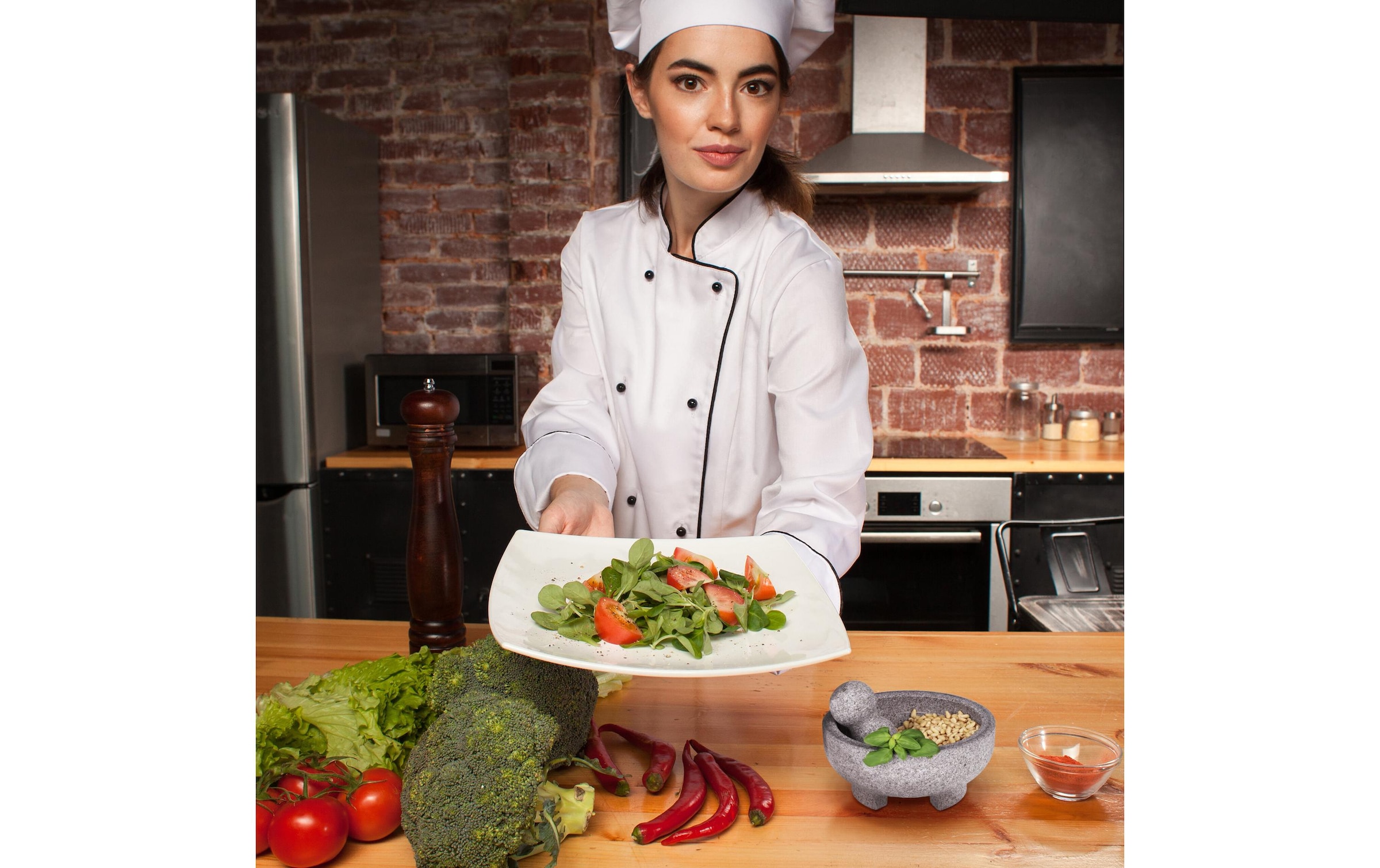 relaxdays Mortier »20 cm«