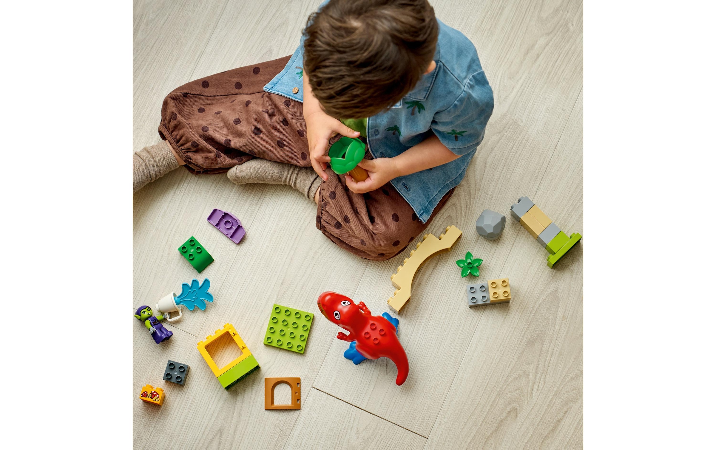 LEGO® Konstruktionsspielsteine »Spidey-Rex vs. Green Goblin (10463), LEGO DUPLO Disney™«