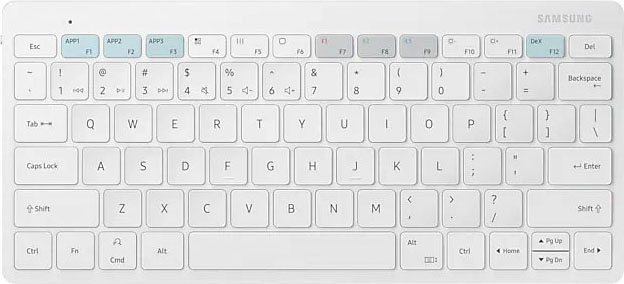 Image of Samsung Tablet-Tastatur "Universal Smart Keyboard Trio 500 für Tabs" (Fn-Tasten)