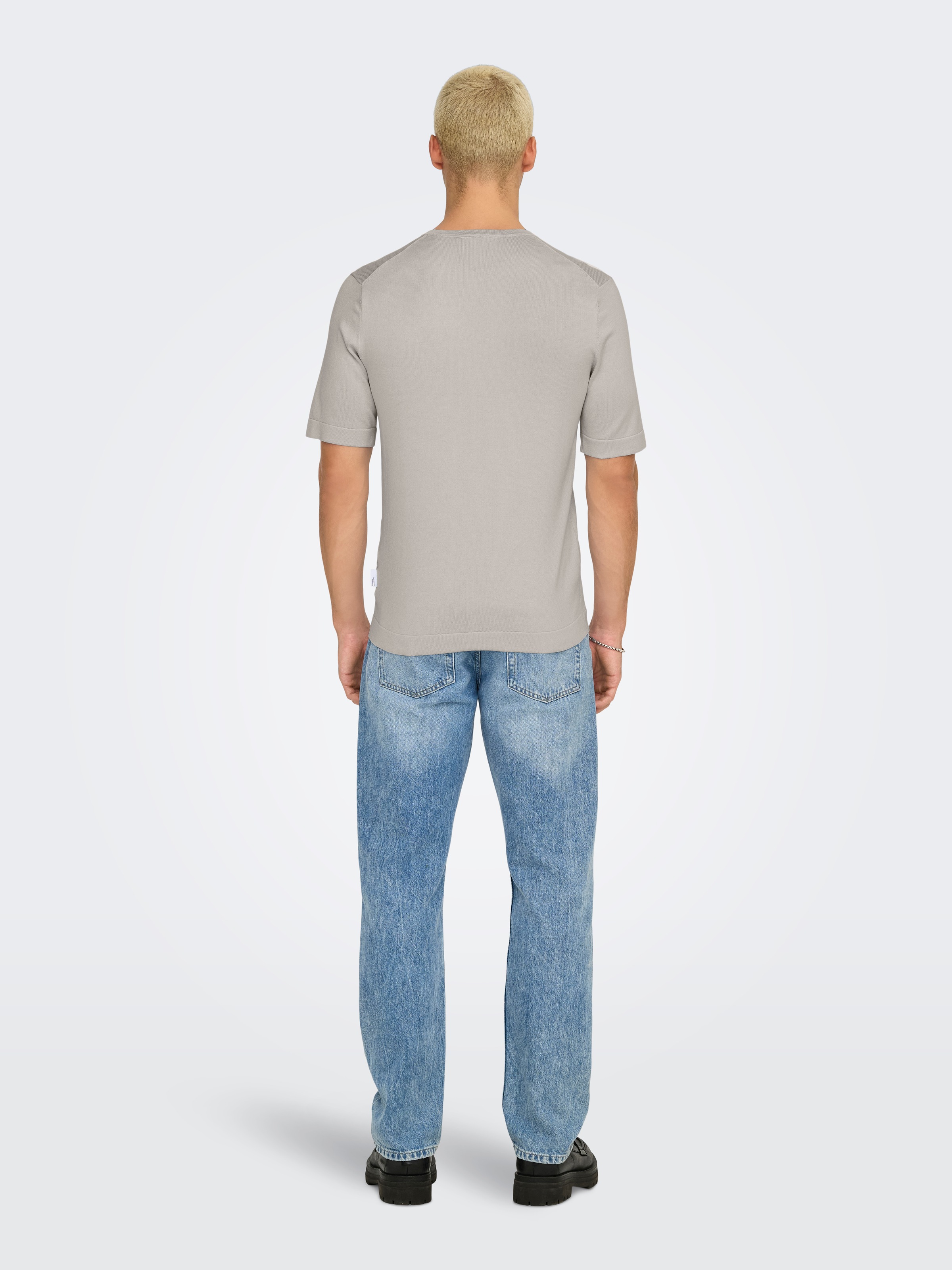 ONLY & SONS Kurzarmpullover »ONSWYLER LIFE REG 14 SS KNIT«