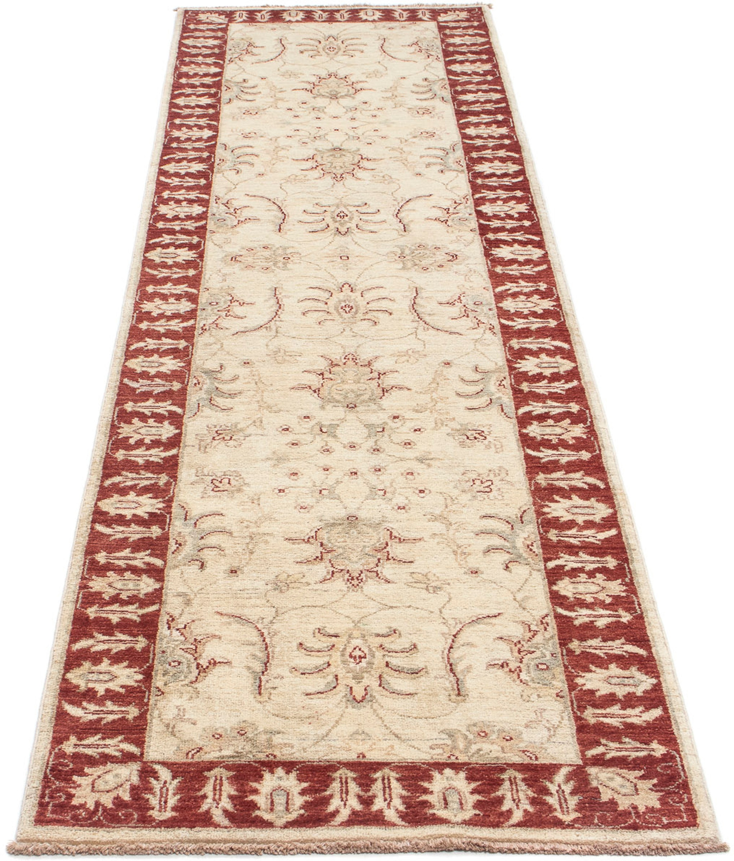Image of morgenland Orientteppich »Ziegler - 284 x 74 cm - beige«, rechteckig, 6 mm Höhe, Wohnzimmer, Handgeknüpft, Einzelstück mit Zertifikat bei Ackermann Versand Schweiz