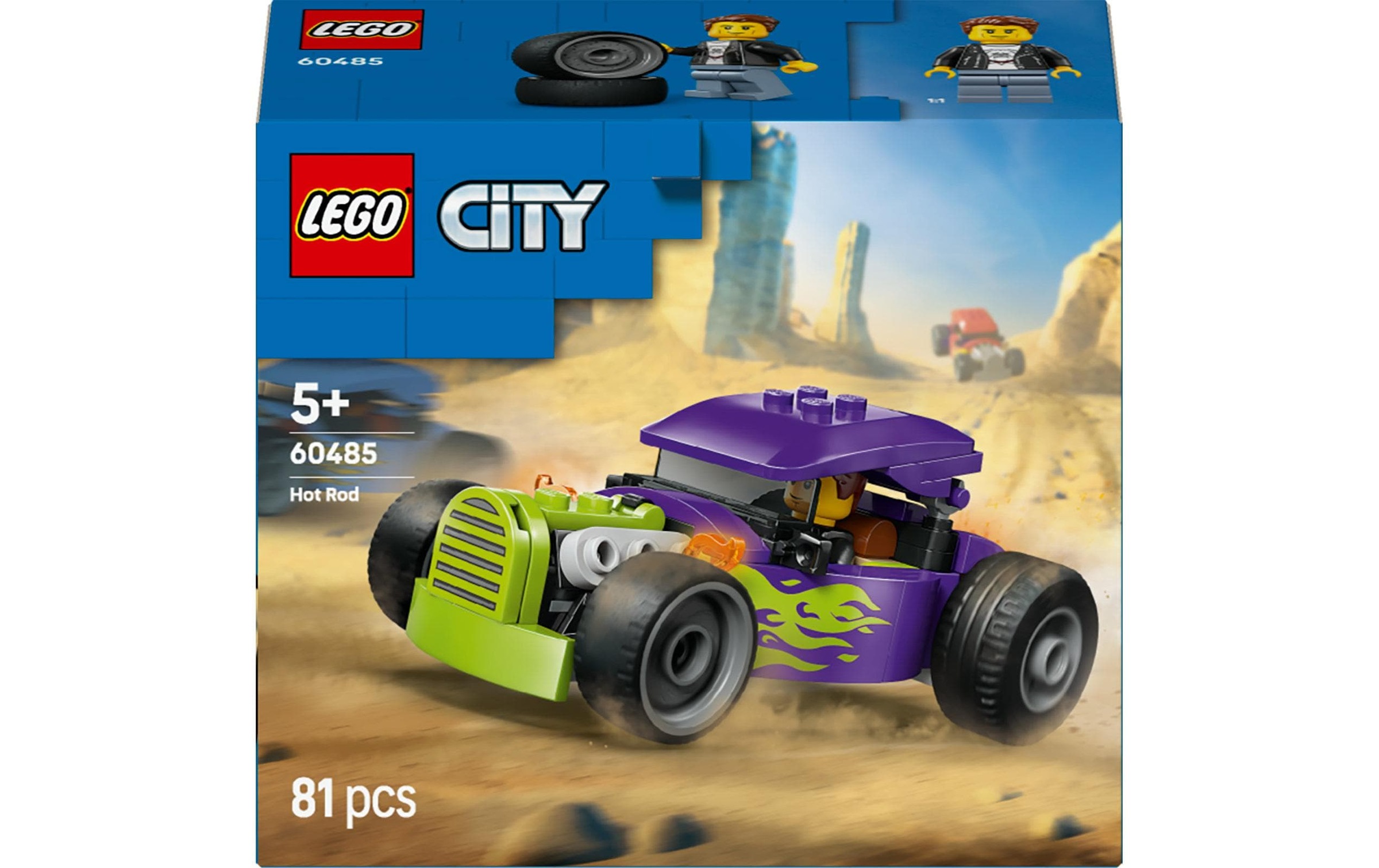 Image of Konstruktionsspielsteine "City Hot Rod 60485" Kategorie: Fahrzeug