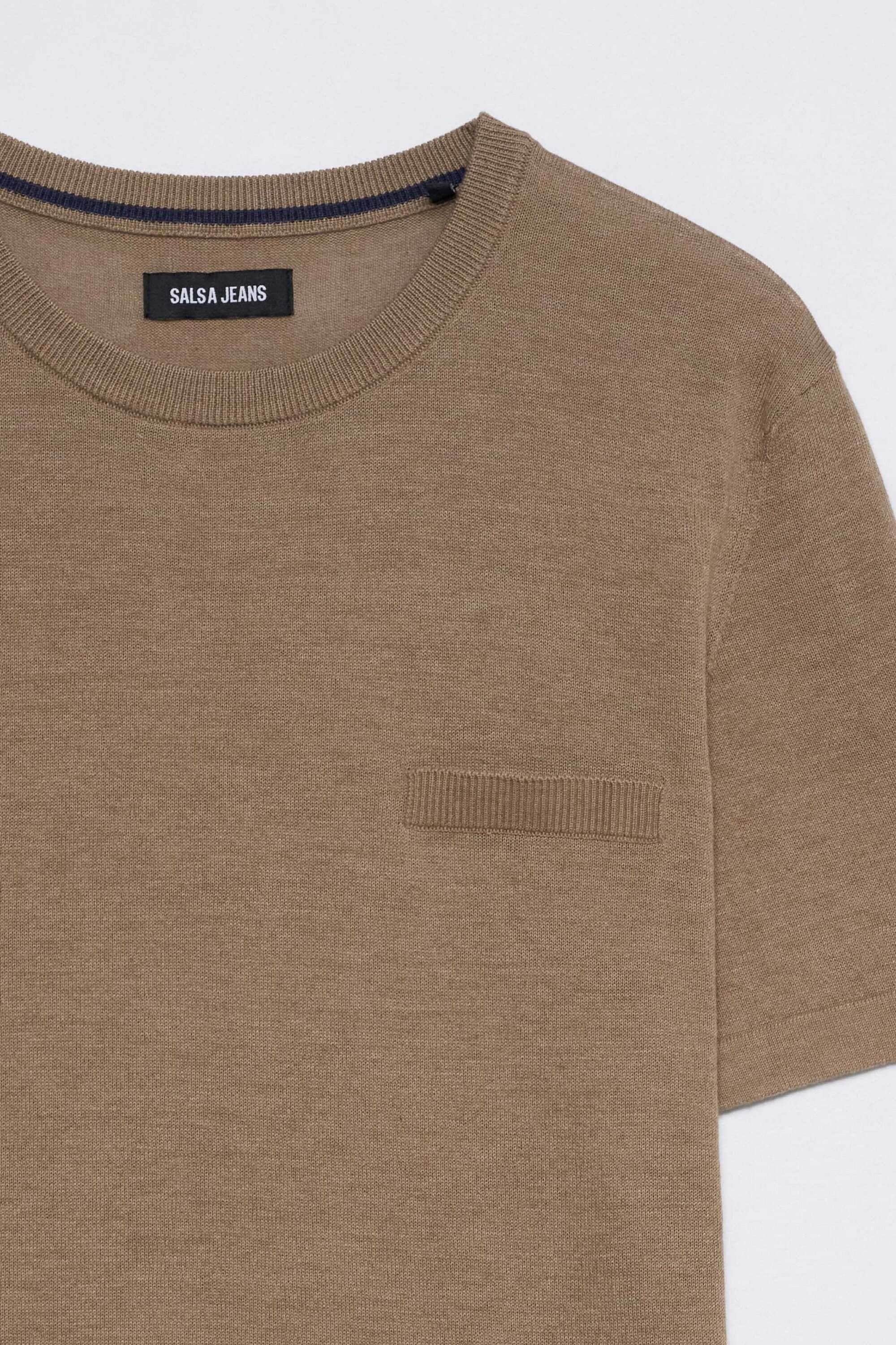 Salsa Pull en tricot »Salsa Jeans Pullover Chest Pocket«