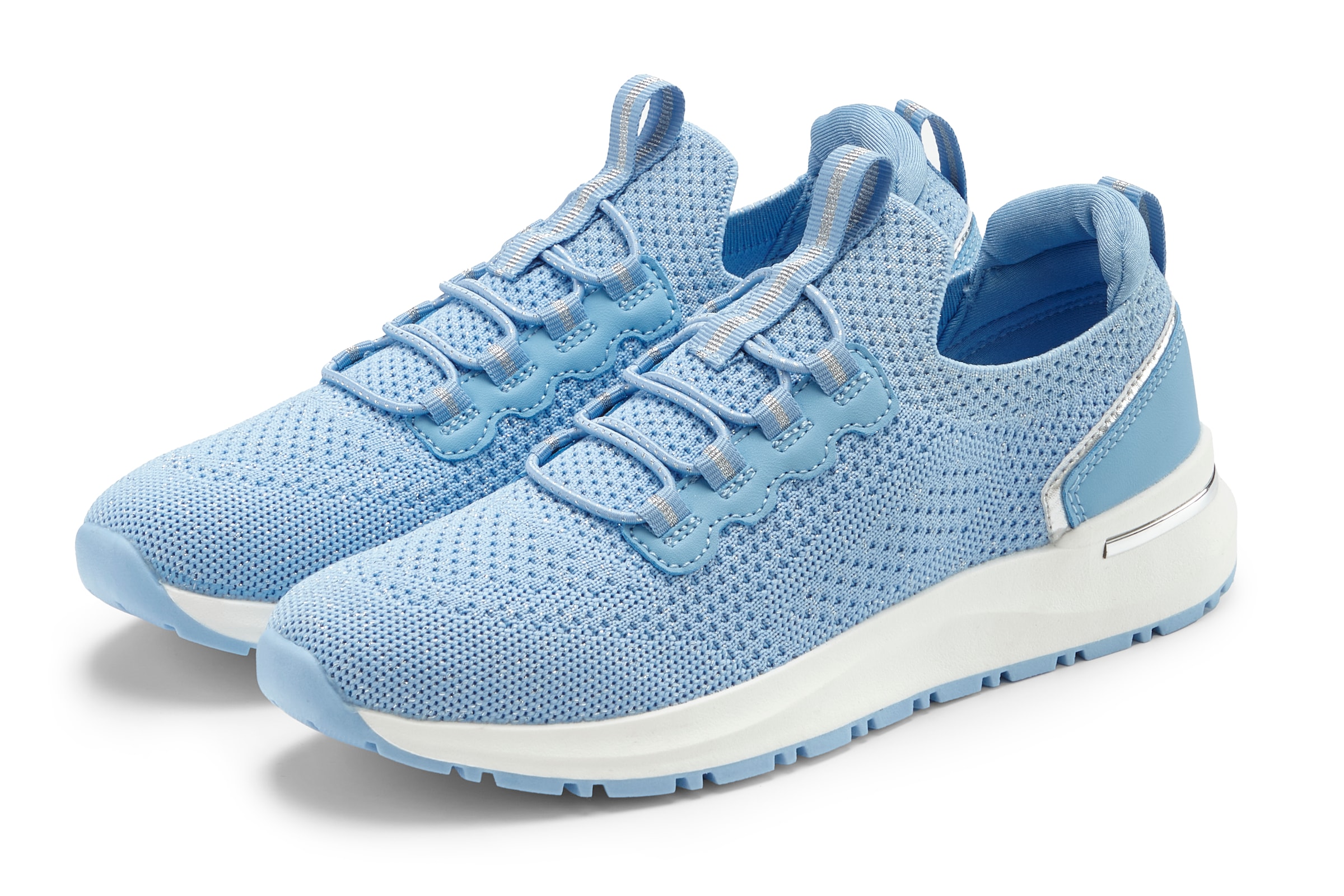 Image of Vivance Sneaker "Freizeitschuh, Halbschuh, Turnschuh, Slip-On-Sneaker," mit elastischen Schnürbändern zum Reinschlüpfen VEGAN