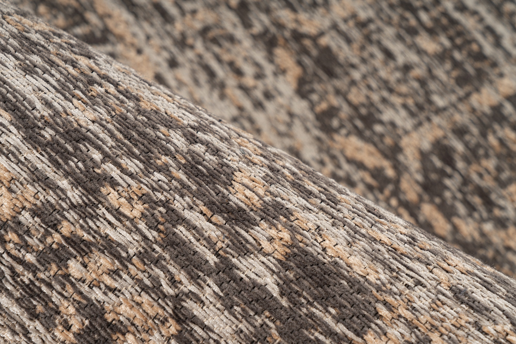 Kayoom Teppich »Davis 425«, rechteckig, 12 mm Höhe, edles Design, pflegeleicht, neutrale Farben