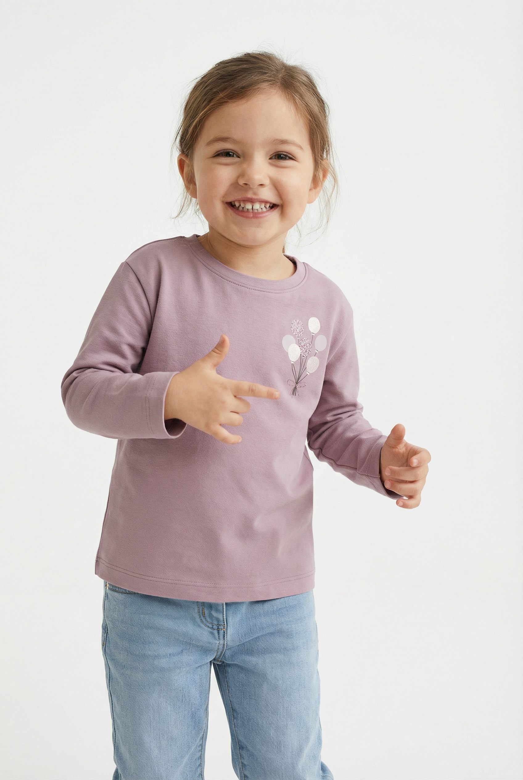 Image of Name It Langarmshirt "NMFVELDA LS NREG TOP"