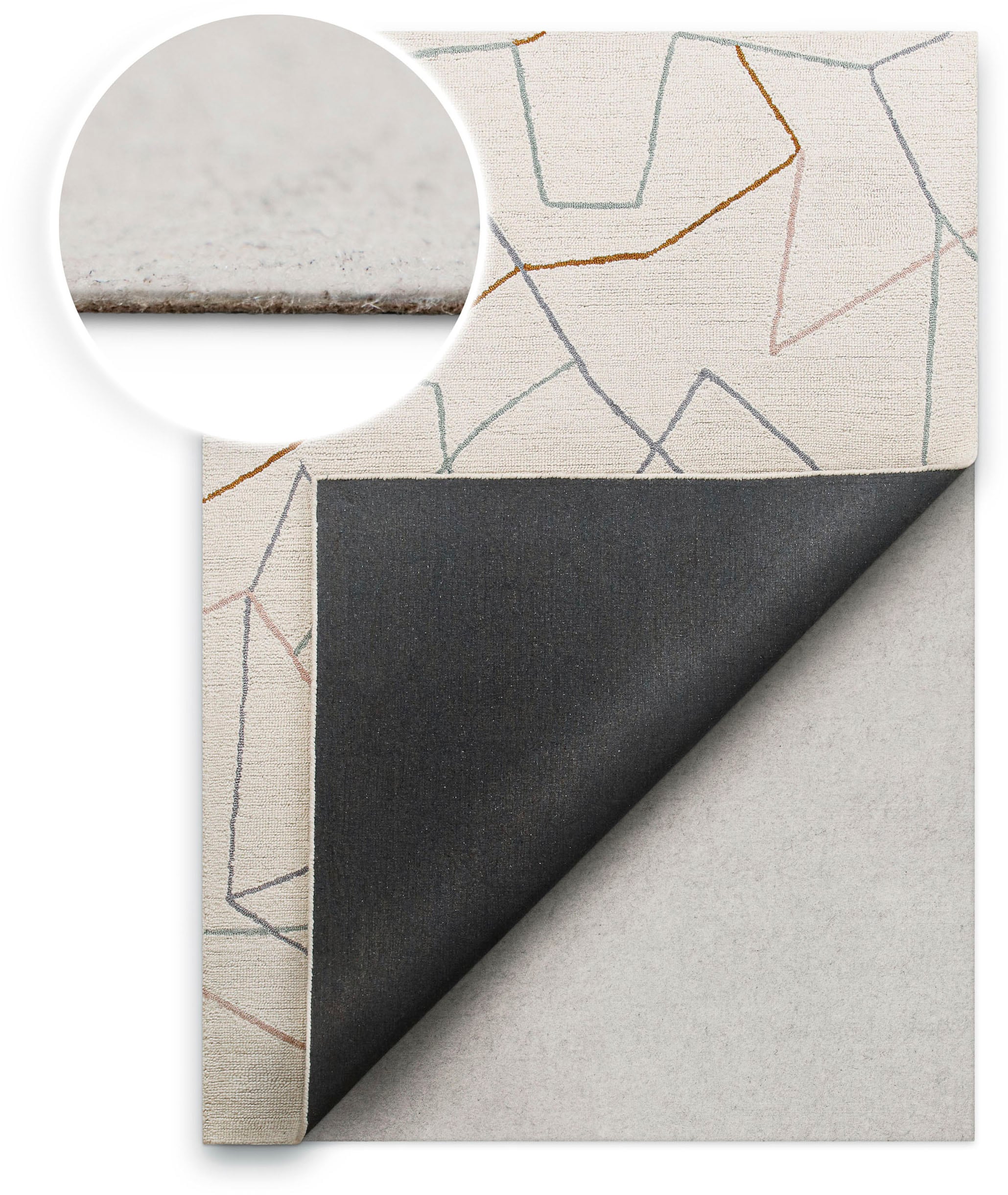 Image of Wecon home Antirutsch Teppichunterlage "RugPad Basic" Teppichunterlage, Anti-Rutsch-Matte, Komfort, Schutz