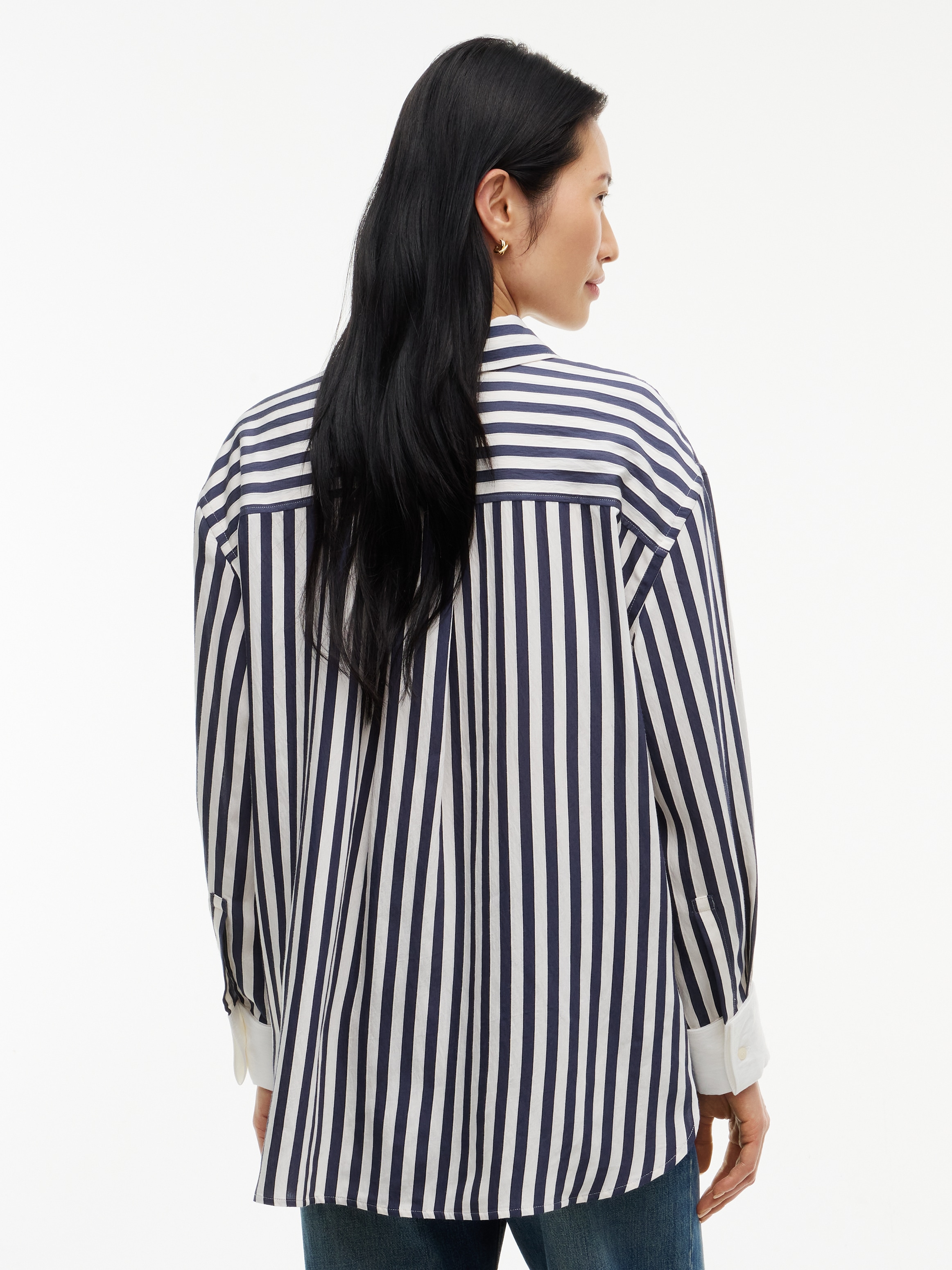 Tommy Hilfiger Langarmbluse »FLUID DOUBLE CUFF SHIRT« Viskosemischung