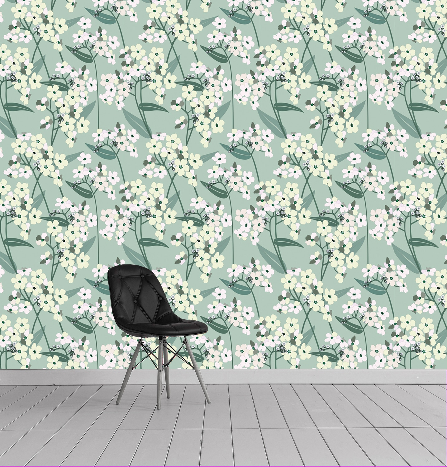 queence Papier peint vinyle »Alfie« imprimé 90x250cm, selbstklebend, kinderleichte Anbringung, , Sticker