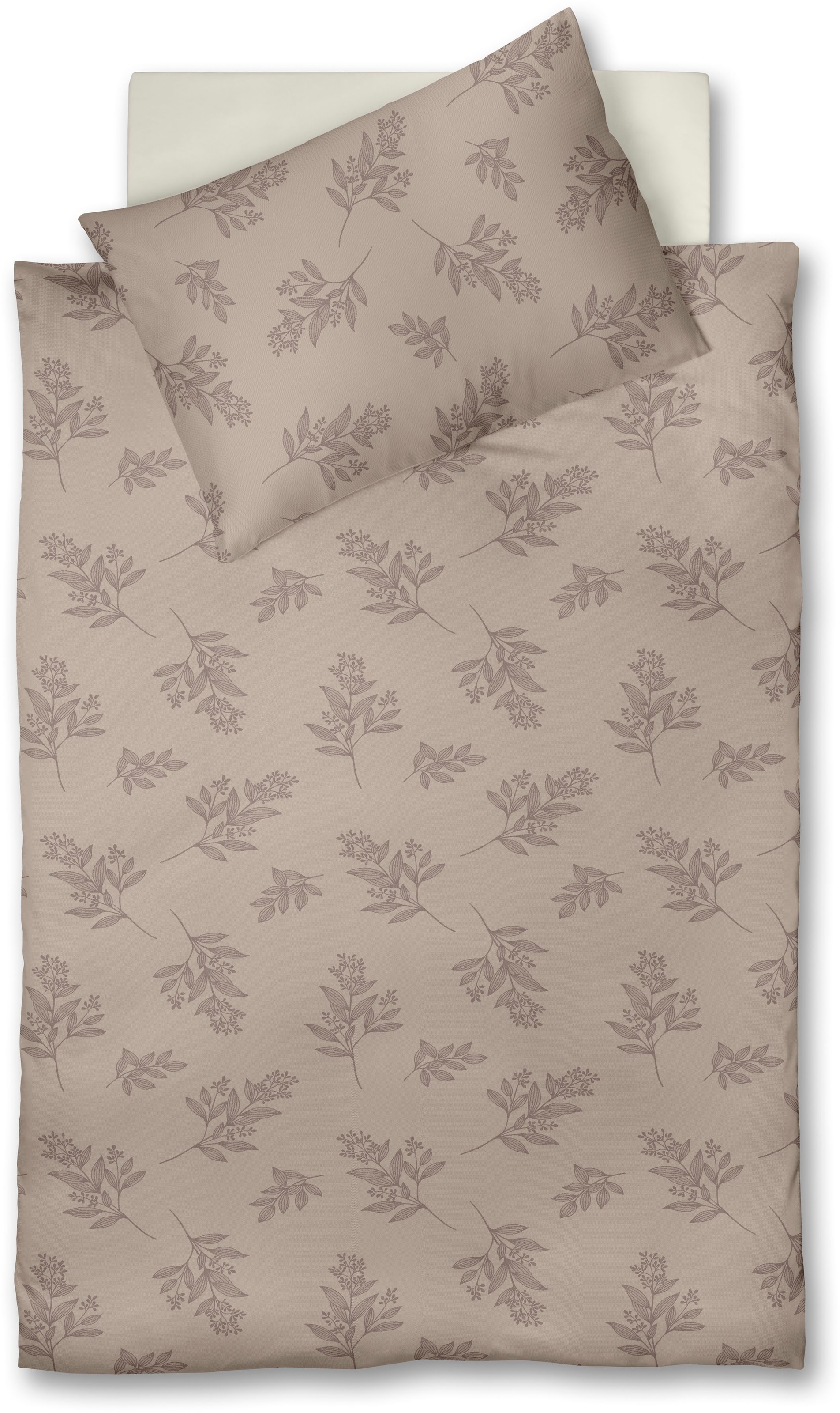 Image of fleuresse Bettwäsche "Lech 4232" 2 Stk. Jacquard Flanell, Baumwolle, in Gr. 135x200, 155x220, 200x200cm