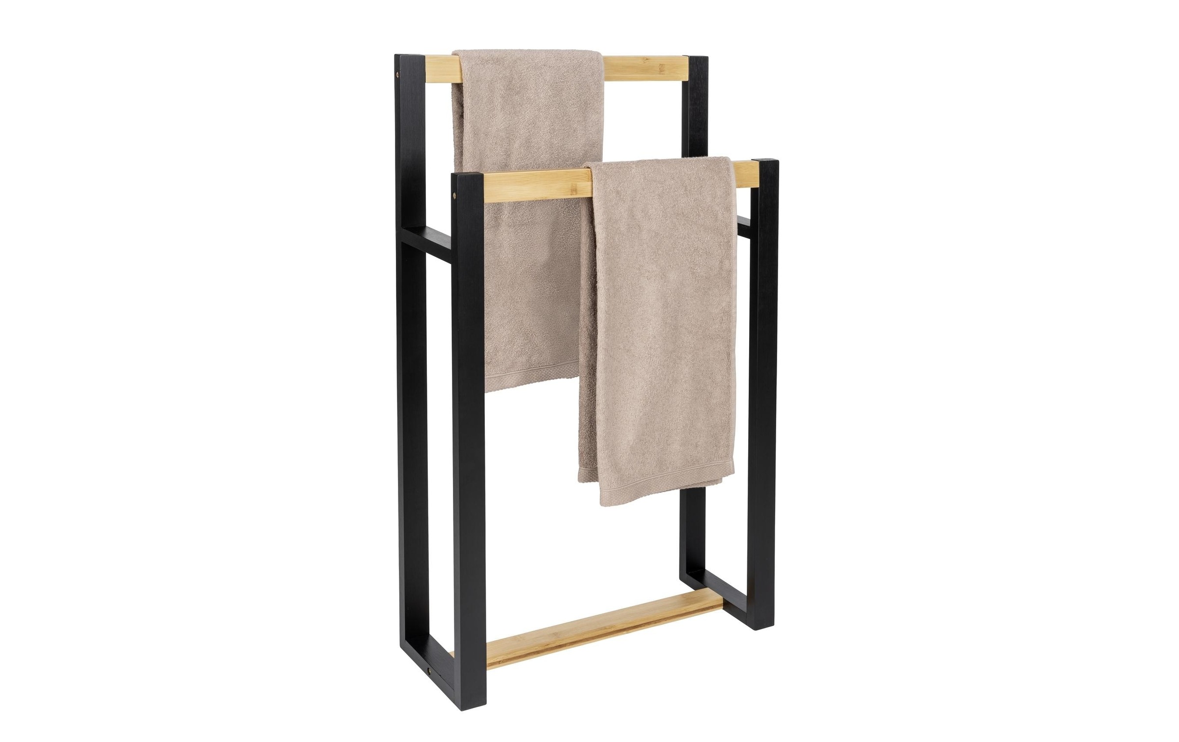 WENKO Handtuchhalter »Braidi Natural/Schwarz«
