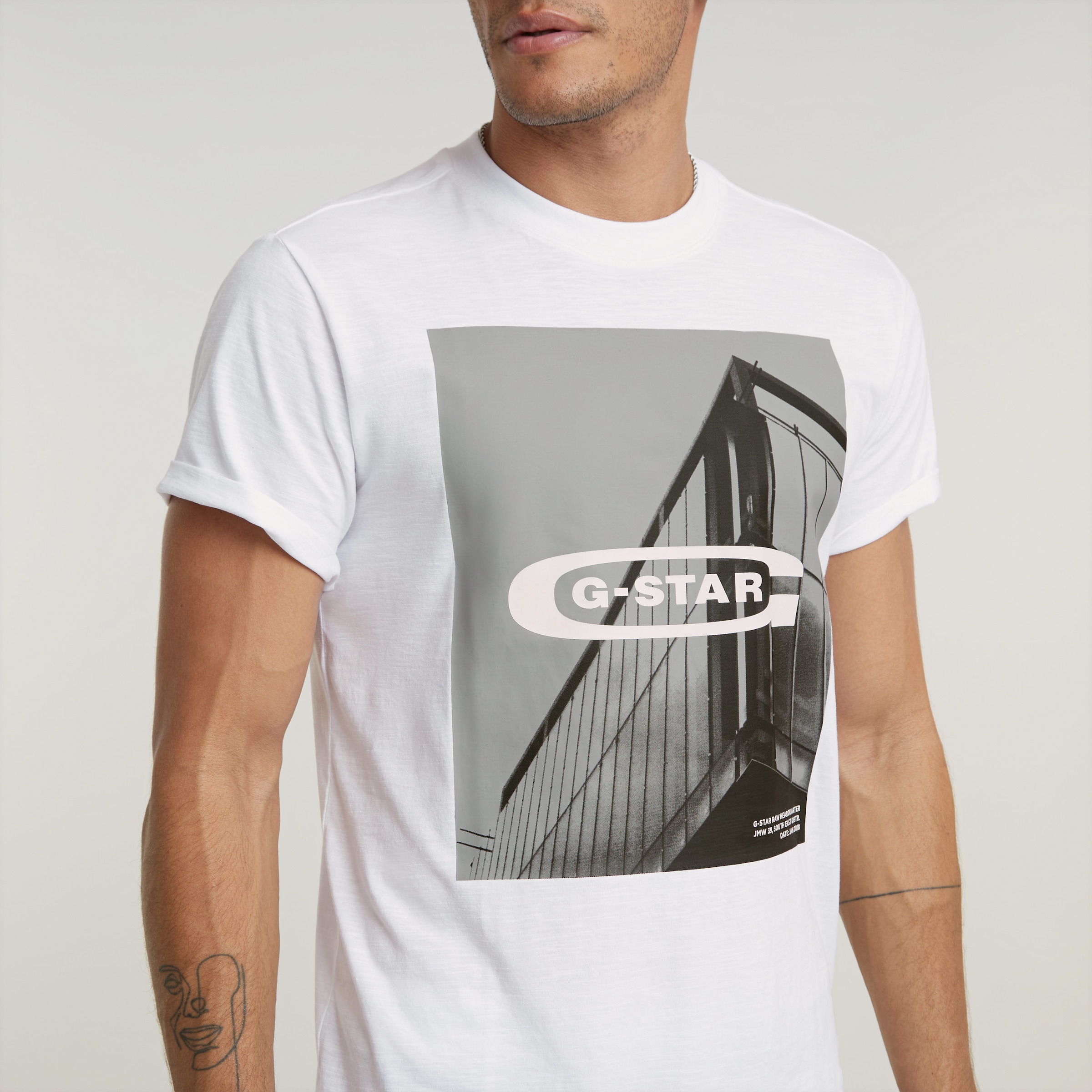 G-Star RAW T-Shirt »HQ oldskool logo lash r t«