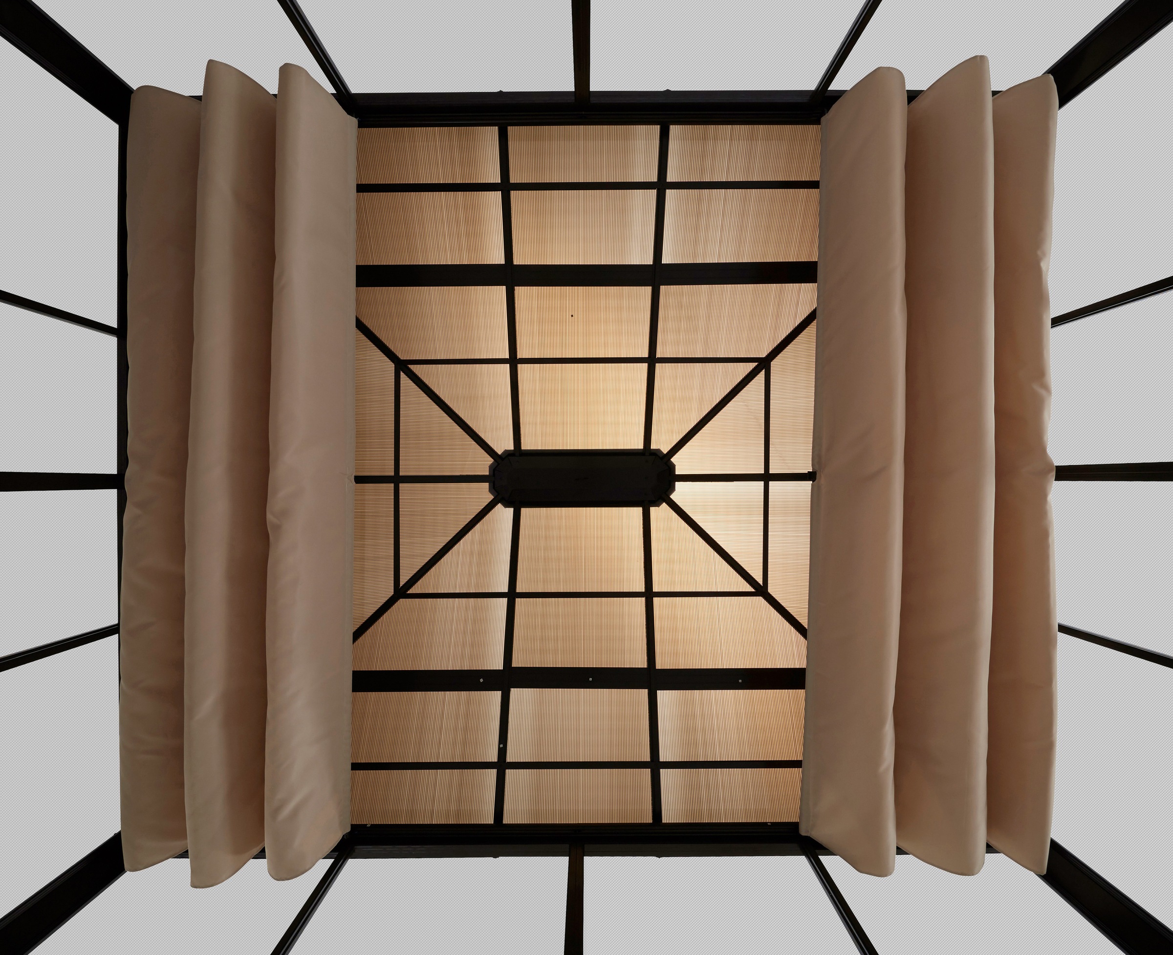 KONIFERA Pavillon »Antigua«, (Set), BxT: 300x365 cm, inkl. Sonnensegel