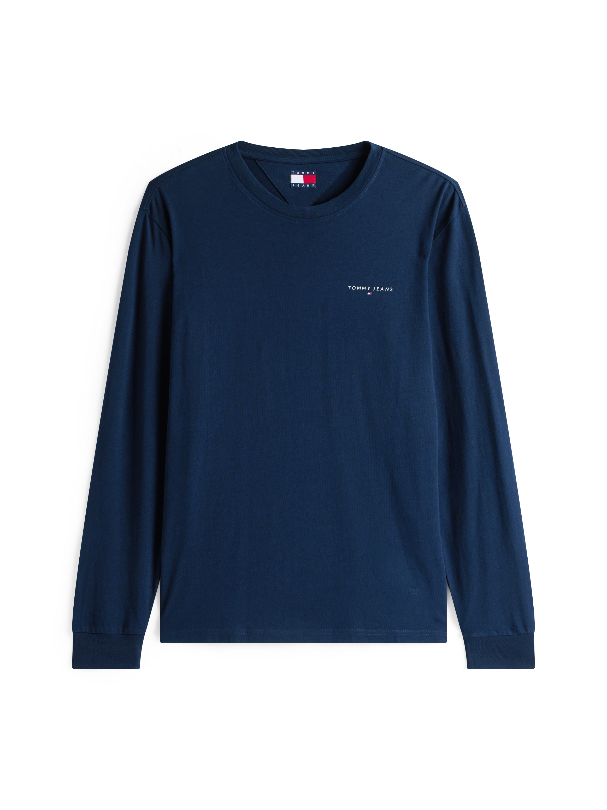 Tommy Jeans T-shirt à manches longues »TJM SLIM CHEST LINEAR LS TEE EXT« Mit Rundhalsausschnitt