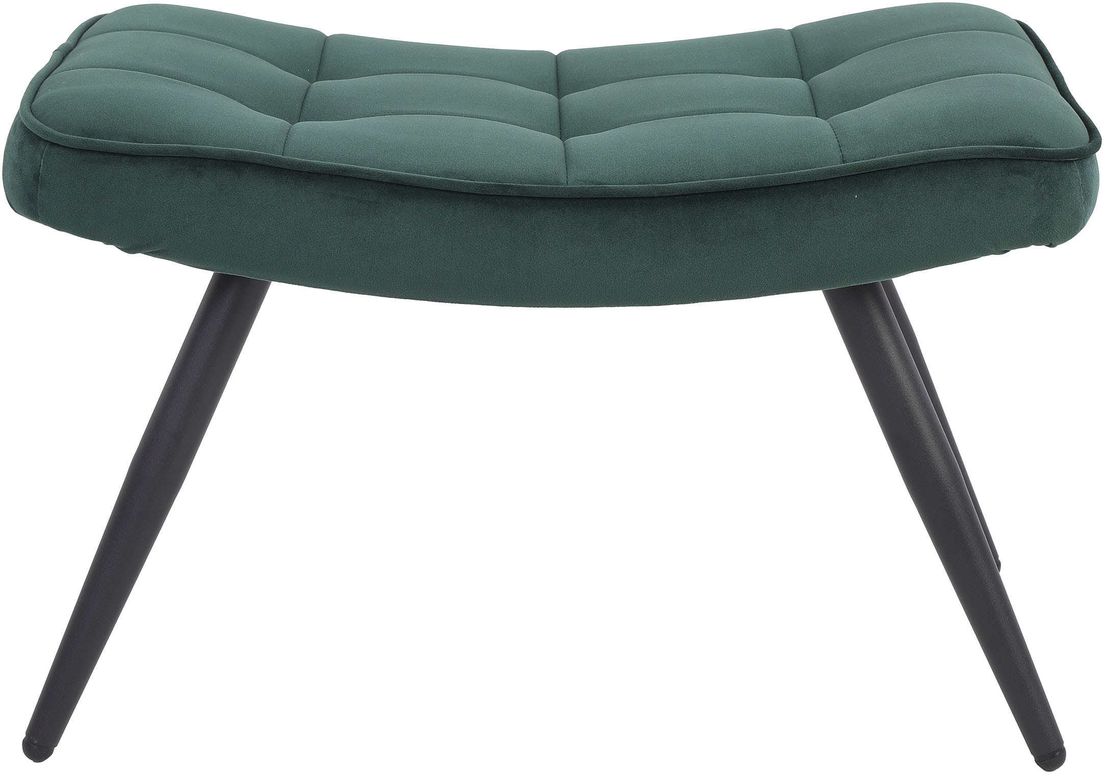 byLIVING Tabouret »UTA« Bezug Webstoff oder Samt, Schaumstoff