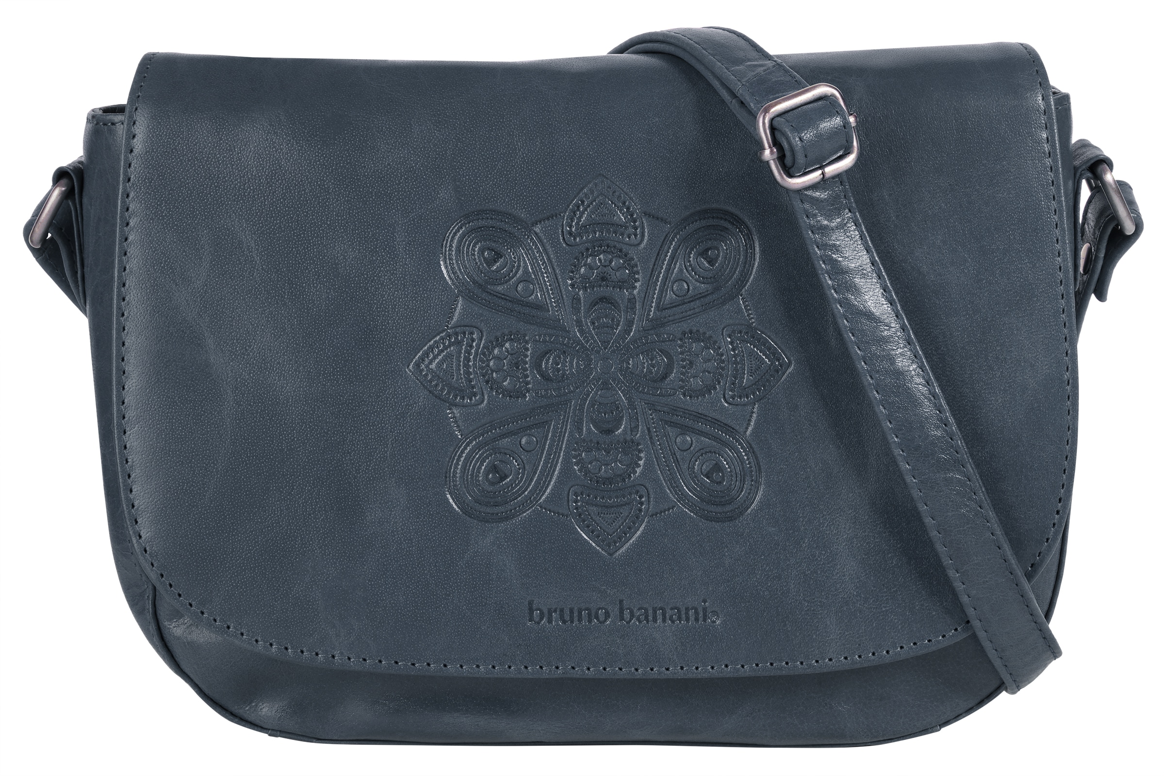 Image of Bruno Banani Umhängetasche "BRUNO BANANI Damen MANDALA echt Leder" echt Leder