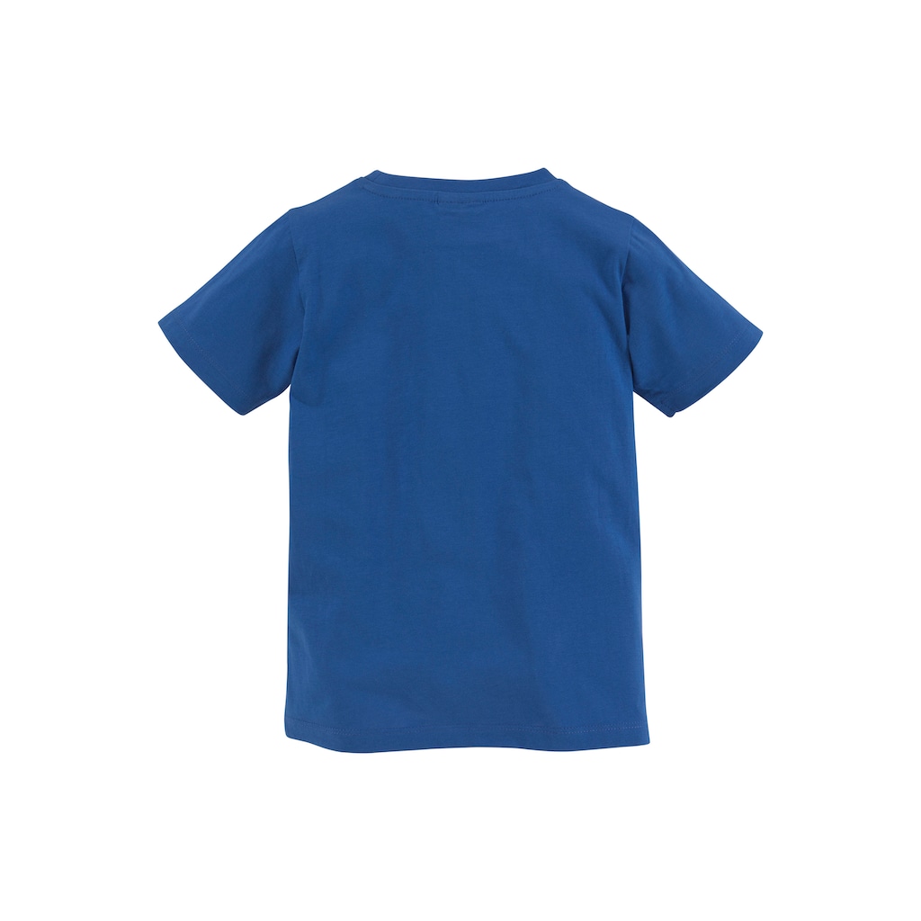 KIDSWORLD T-Shirt »KLEIN+FRECH+SCHLAU...«, cooler Spruch