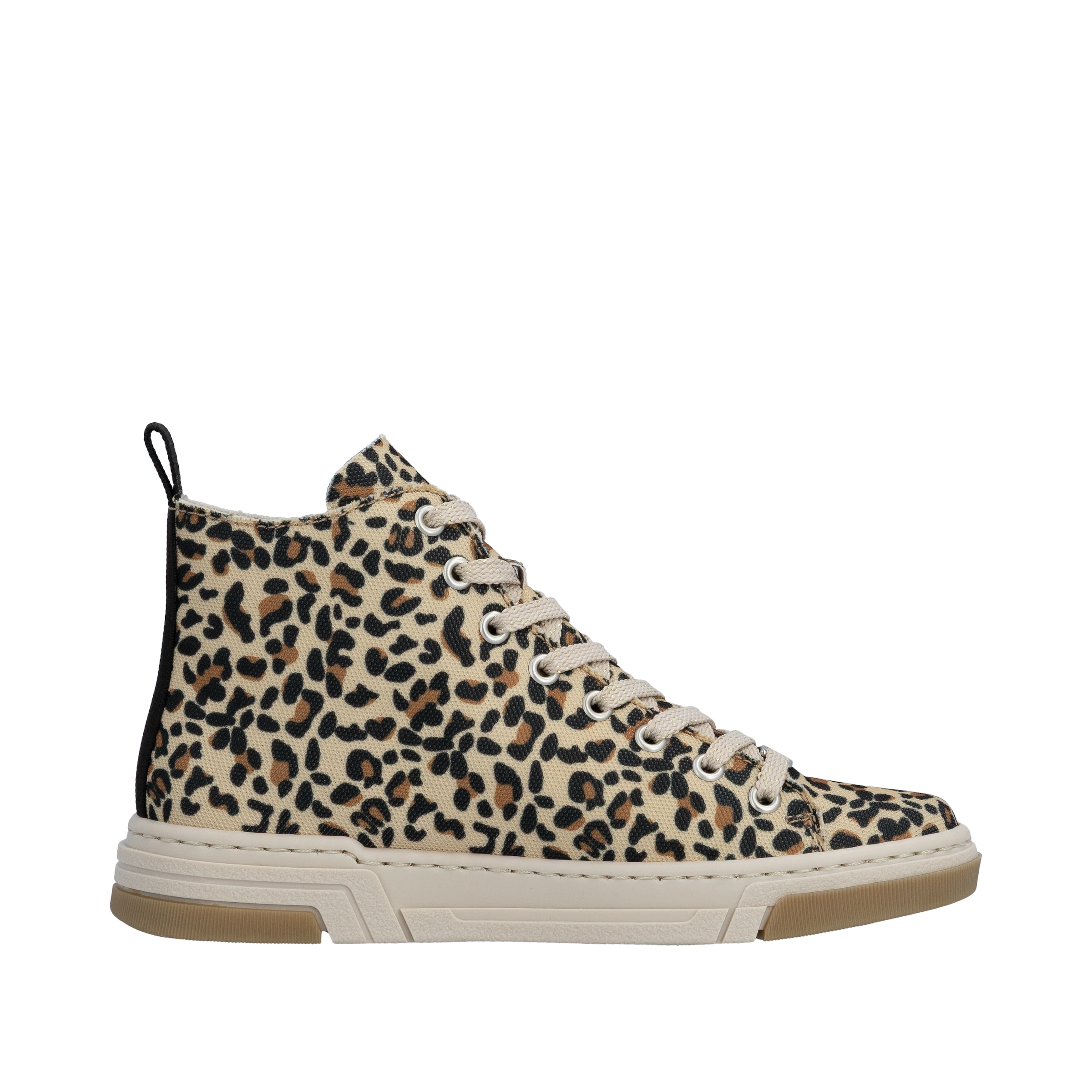 Rieker Schnürboots  High Top Sneaker, trendy Stiefelette mit seitlichem Reissverschluss