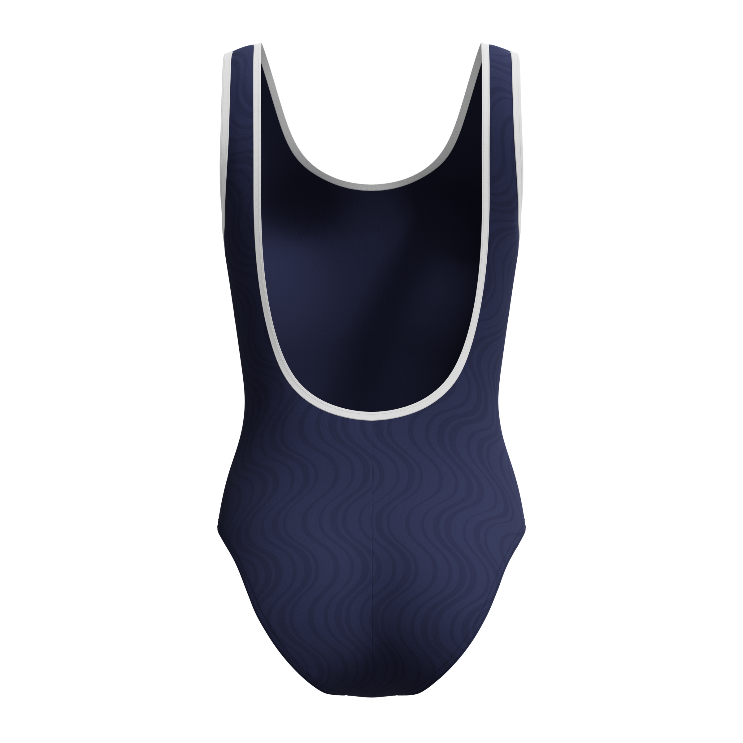 Speedo Maillot de bain »TEXTURE BOUND SCOOP 1PC NVY/WHT«