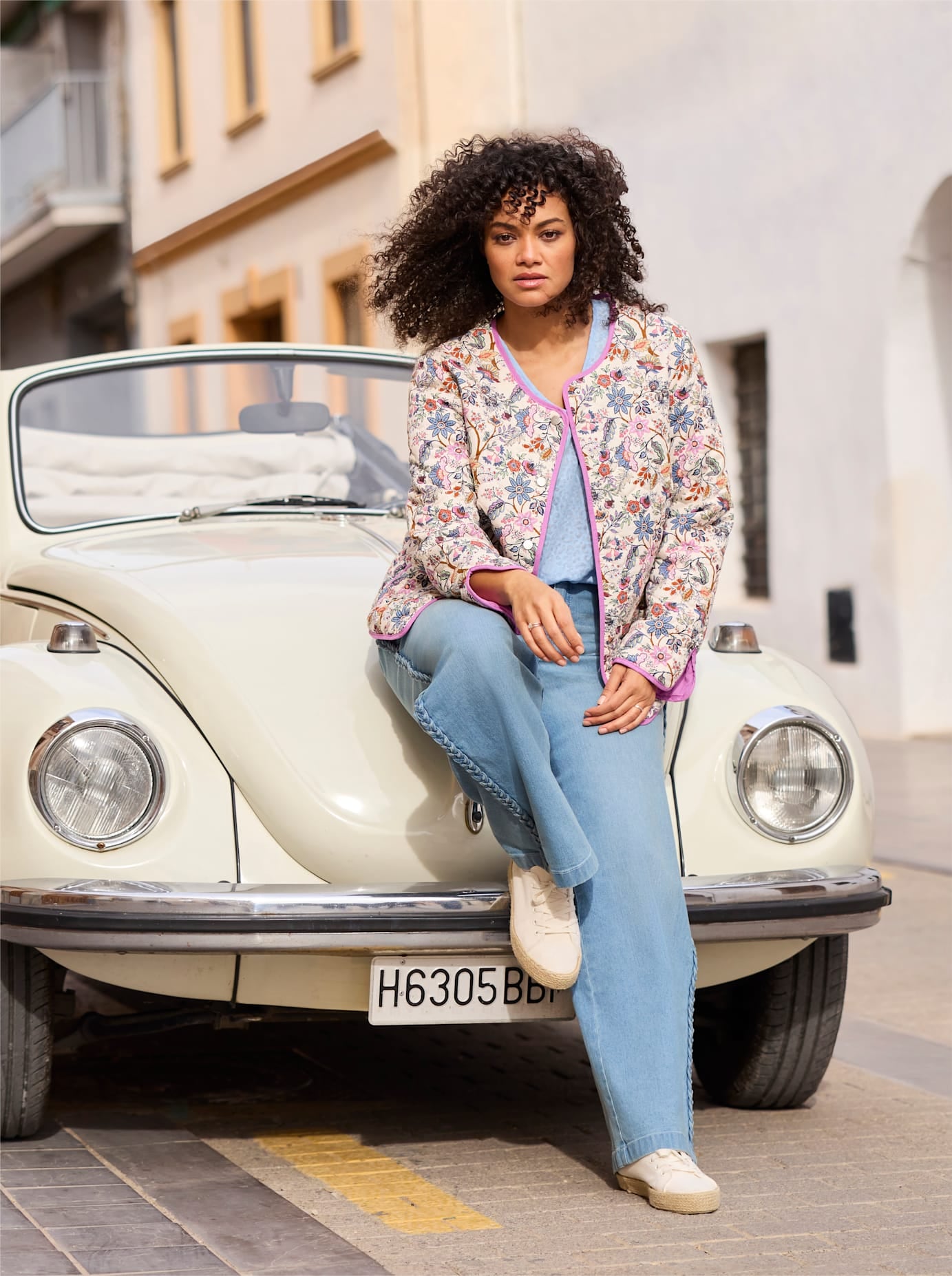 Sheego Veste blazer »Steppblazer«