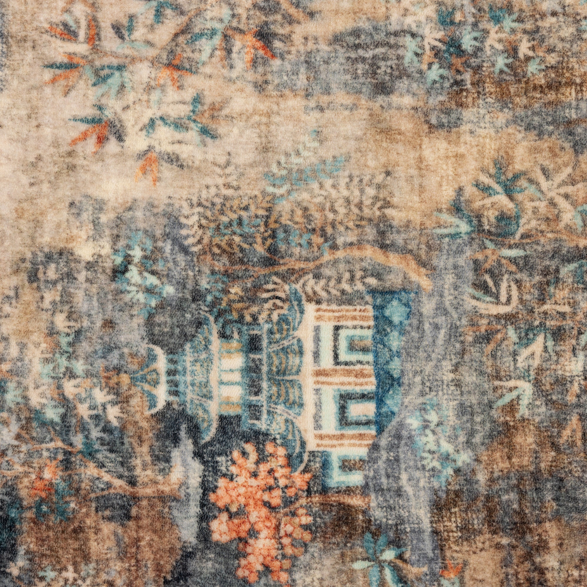Gino Falcone Tapis de bain »Aquata GF-164, Badvorleger, Badezimmer Teppich« Höhe 7 mm revêtement antidérapant Badteppich, bedruckt, rechteckig