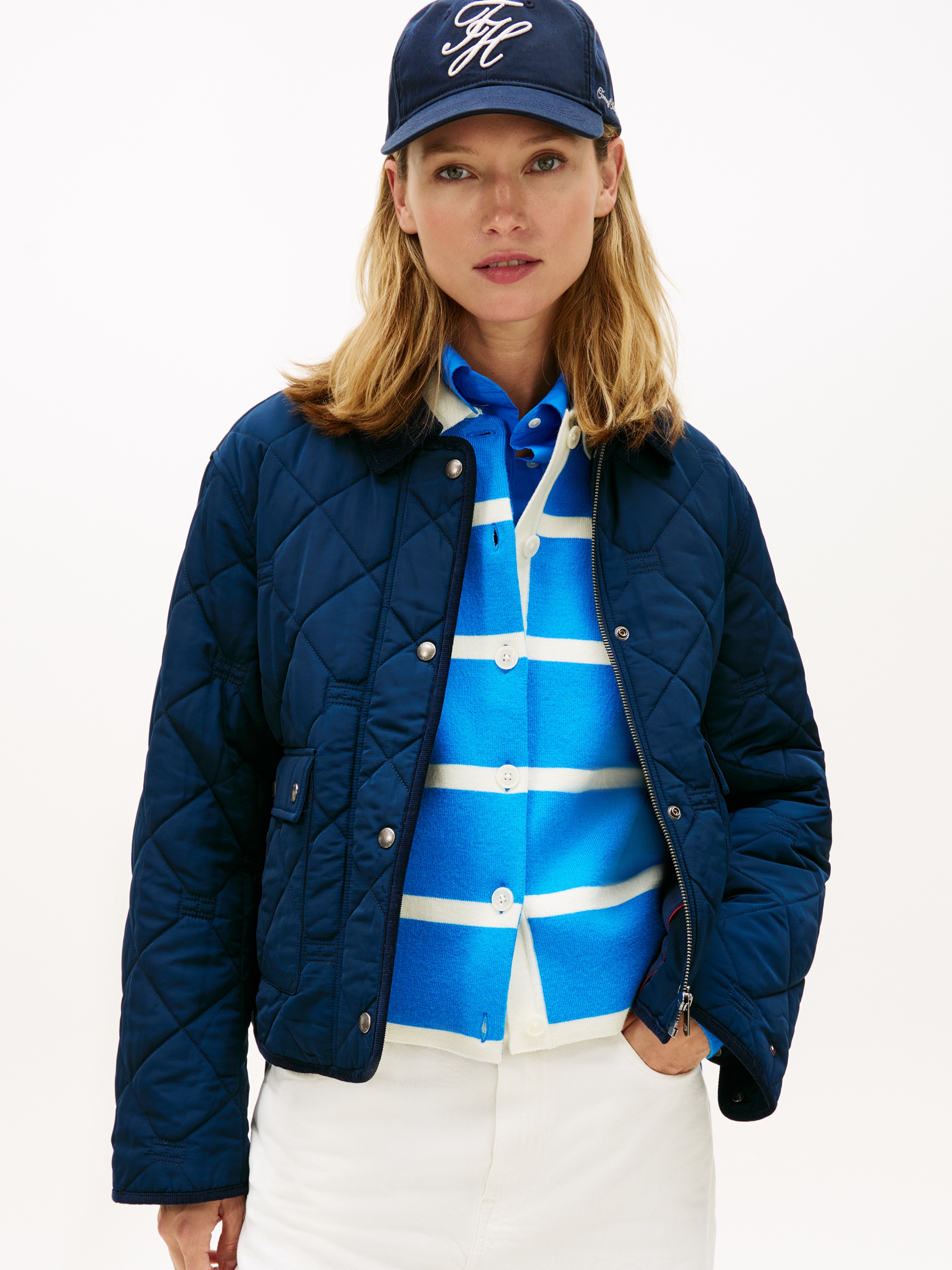 Image of Tommy Hilfiger Steppjacke "PADDED FLAG QUILTED JACKET"