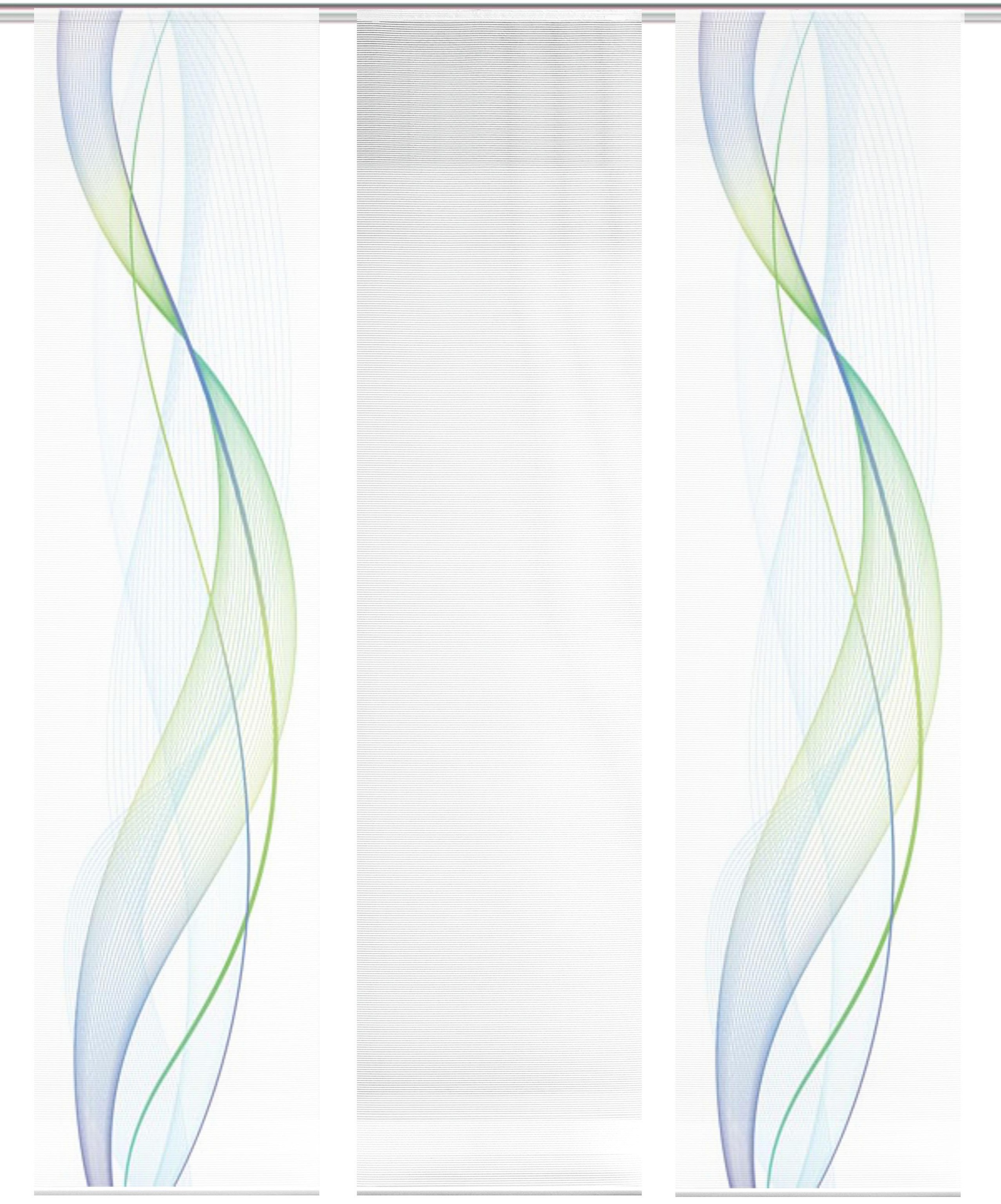 Image of Vision S Schiebegardine »3ER SET HEIGHTS«, (3 St.), HxB: 260x60, Schiebevorhang 3er Set Digitaldruck bei Ackermann Versand Schweiz