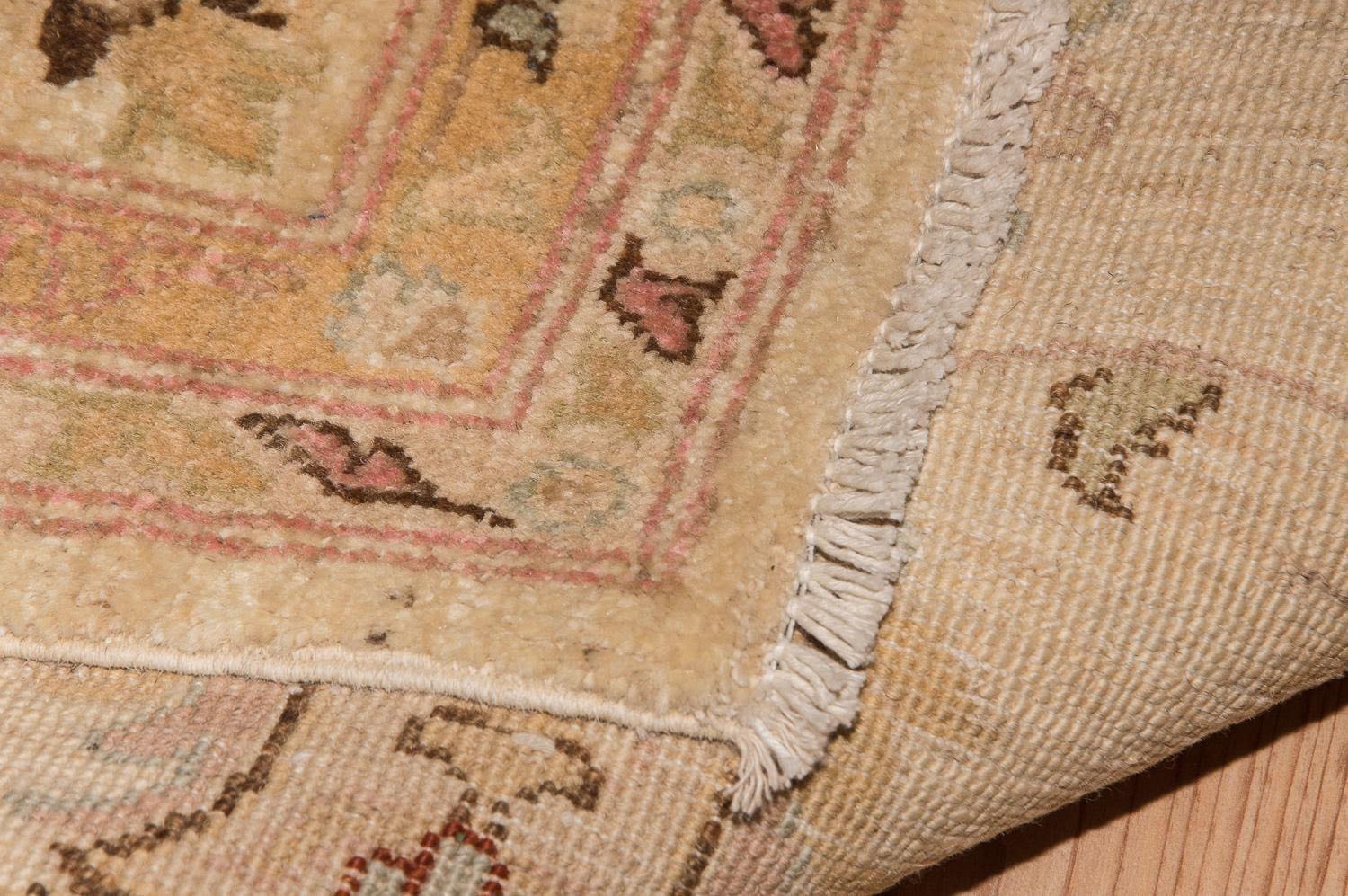 morgenland Wollteppich »Ziegler Teppich handgeknüpft braun«, rechteckig