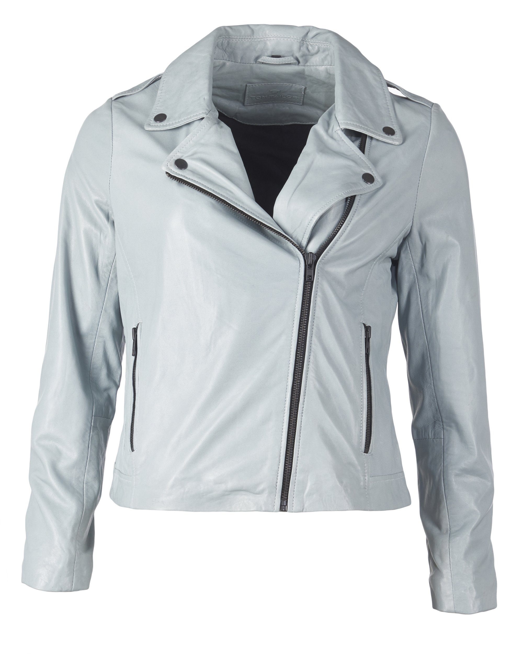 Lederjacke mit asymmetrischem Reissverschluss »TTW9003«