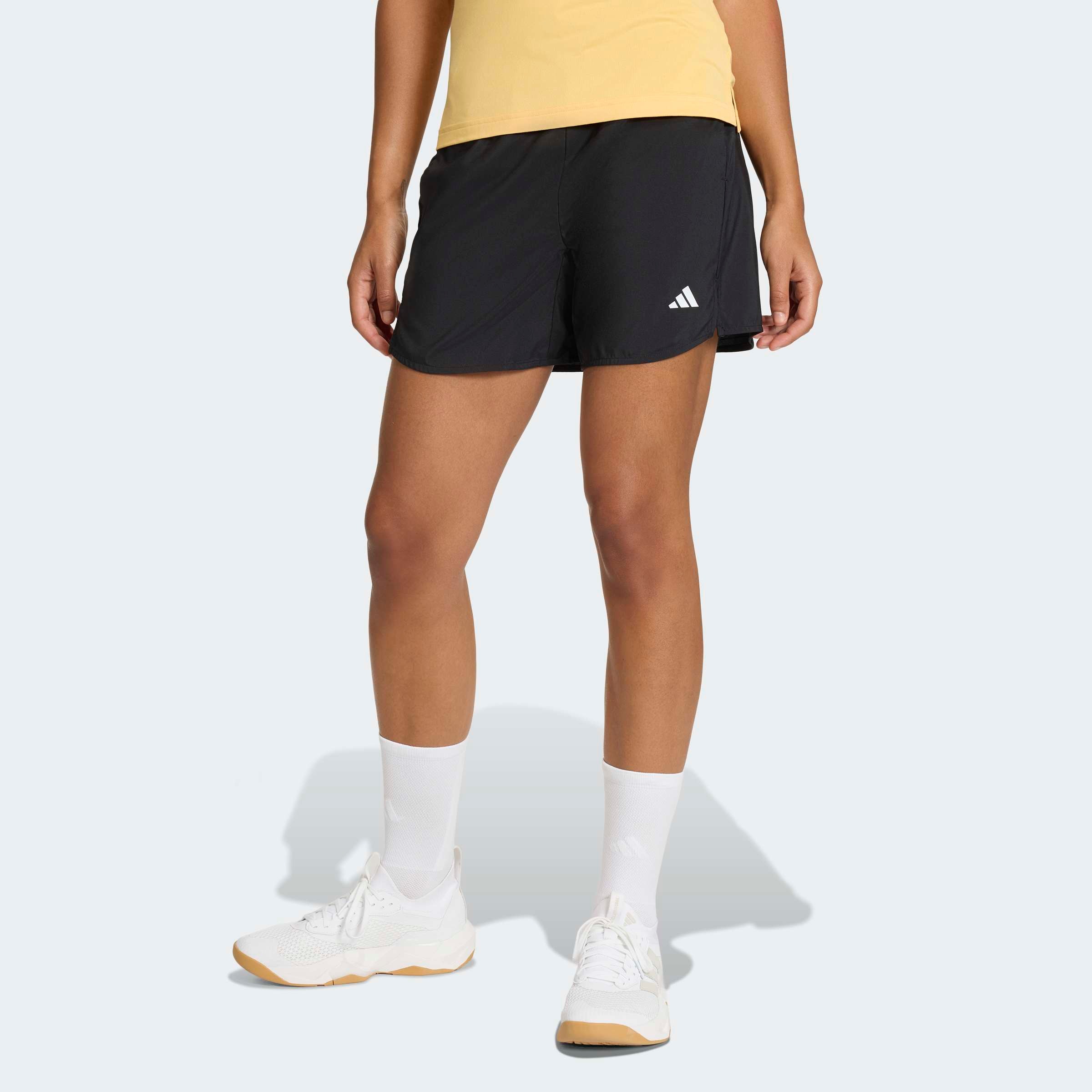 Image of adidas Performance Shorts "WORKOUT ESSENTIALS 5INCH MIT HOHEM BUND"