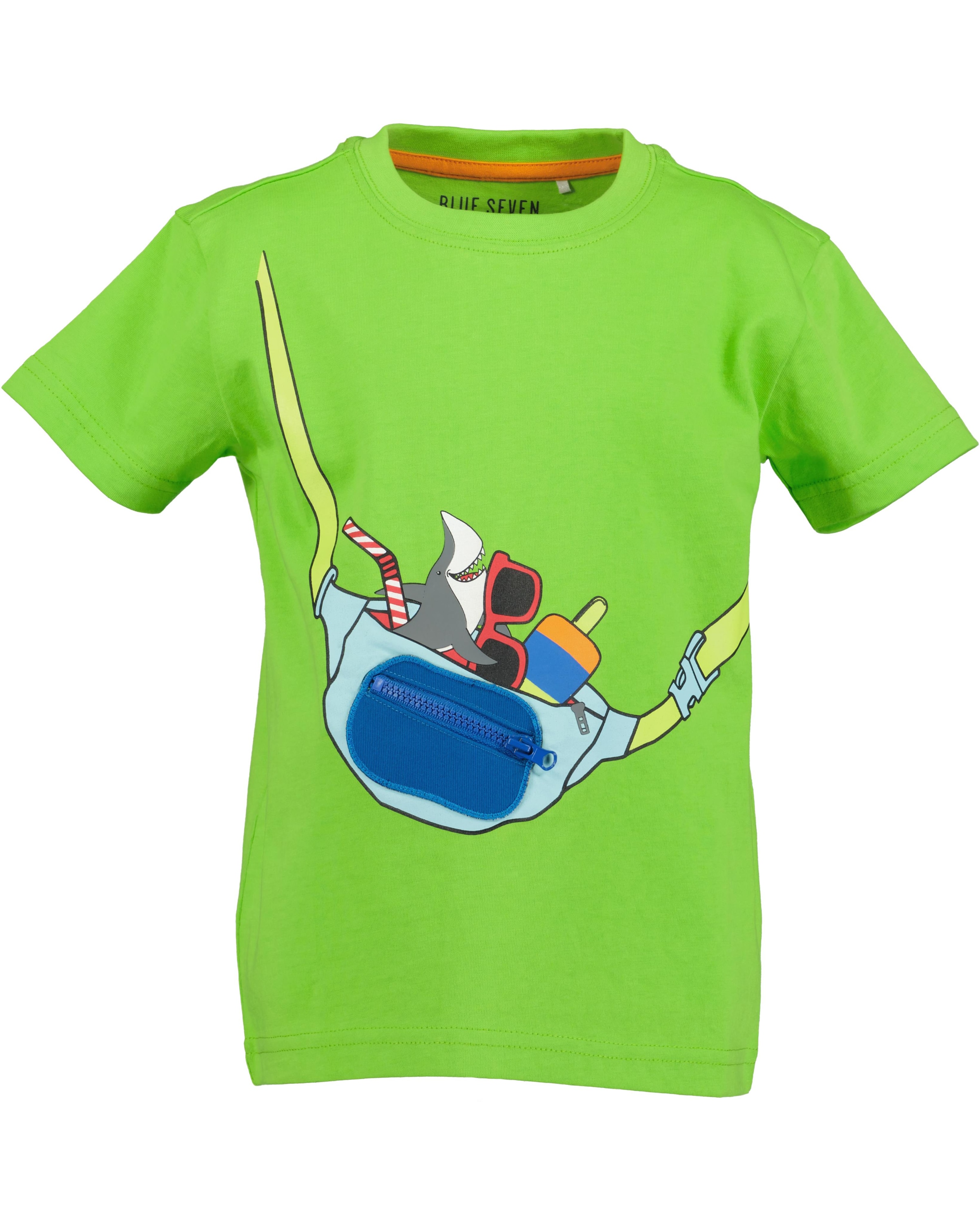 Blue Seven Kurzarmshirt, (Packung, 2 tlg.), mit coolen maritimen Motiven