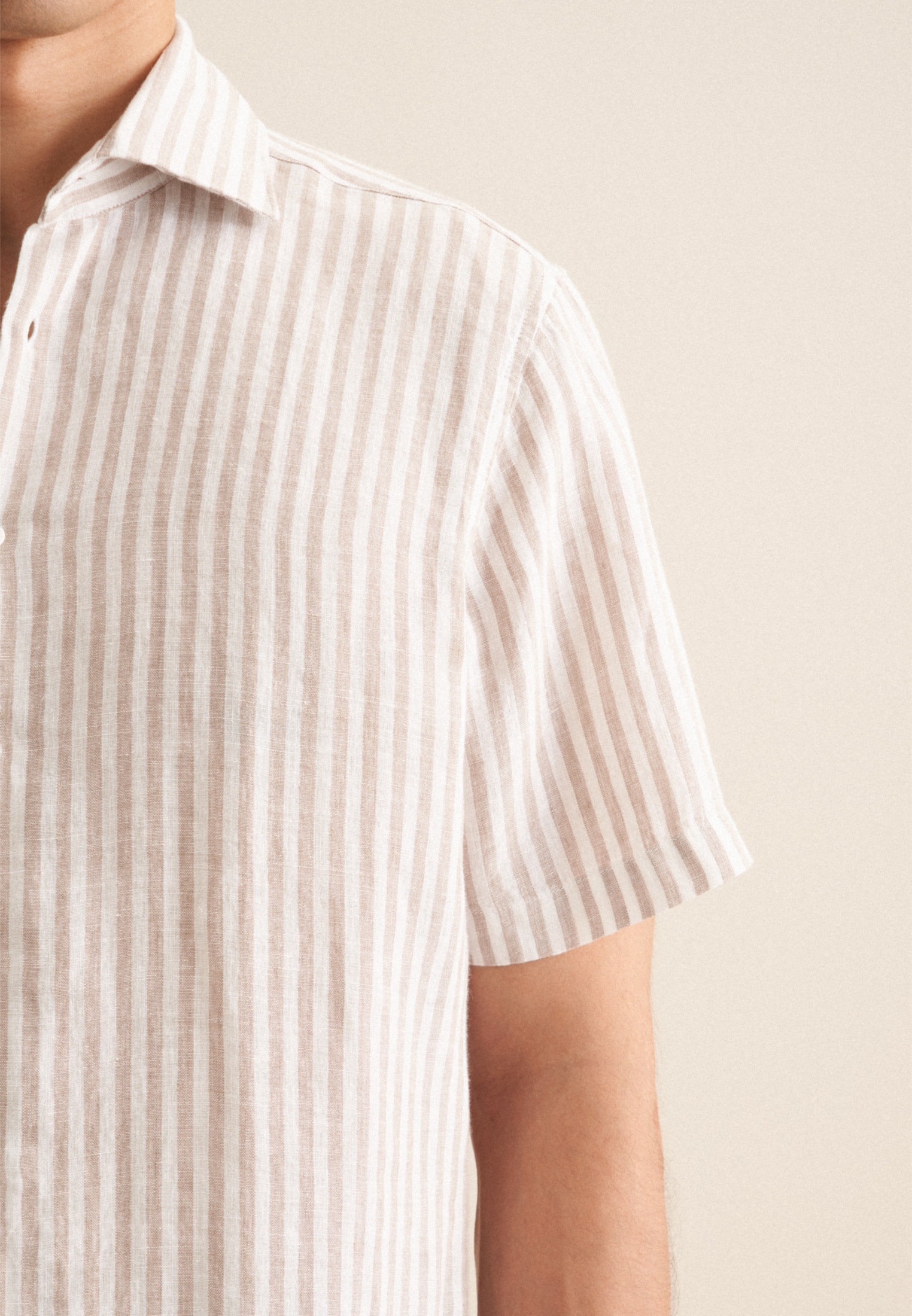 seidensticker Businesshemd »Regular« Regular 1/2 Kentkragen Streifen