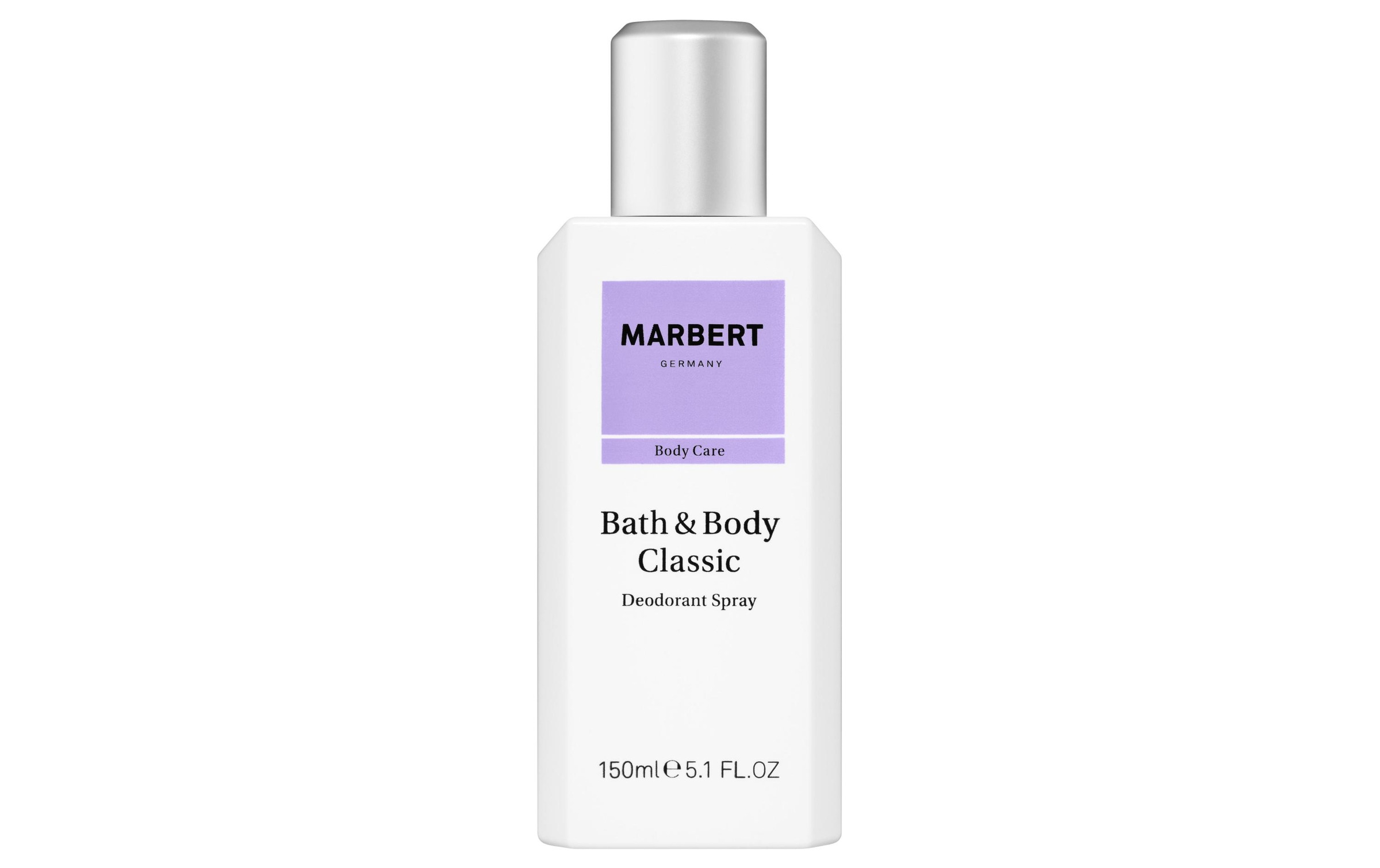 Marbert Deo-Spray »Marbert Deo Spray Bath & Body Class«, Premium Kosmetik