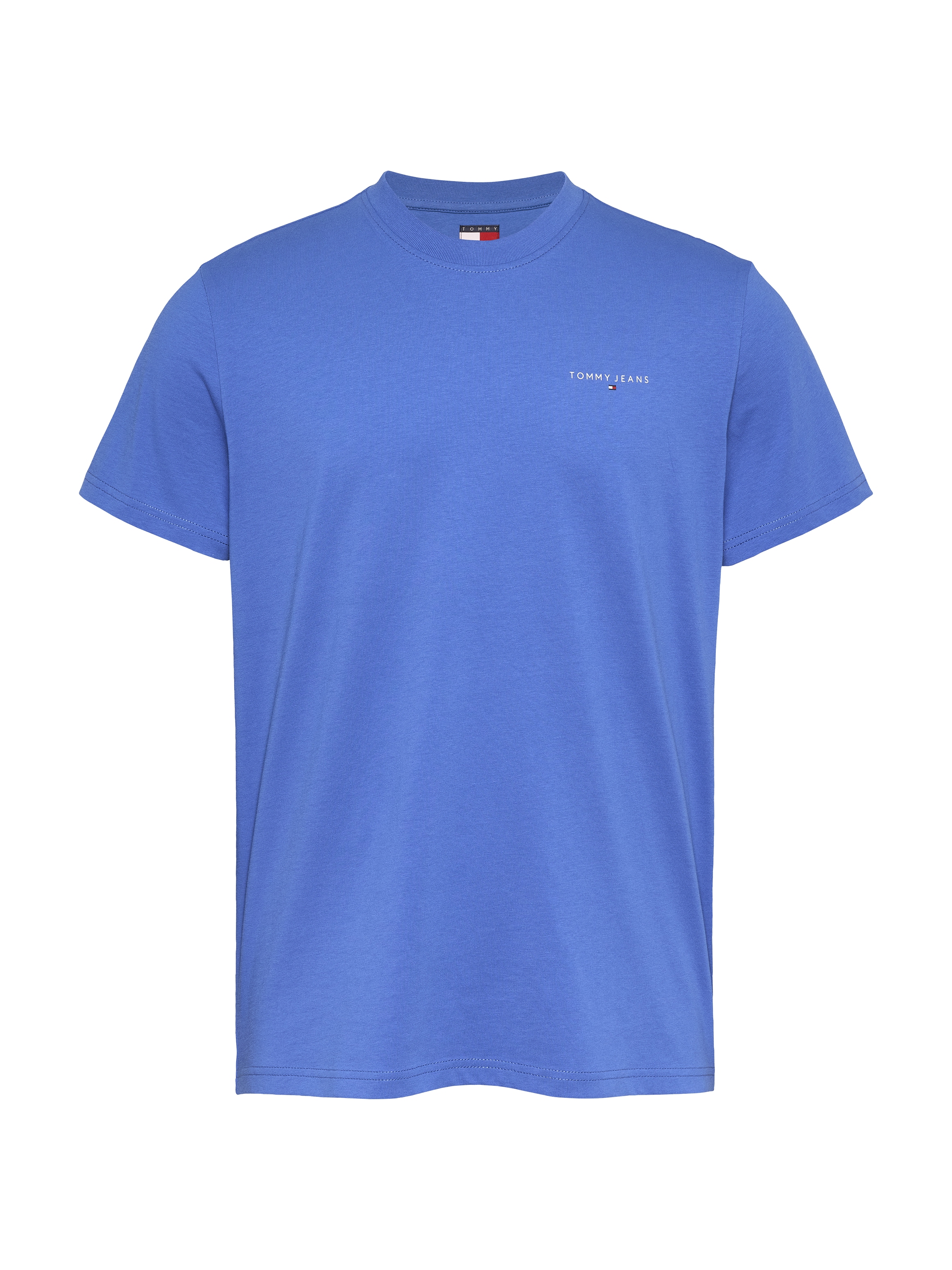 Tommy Jeans T-Shirt »TJM SLIM LINEAR CHEST SS TEE EXT«, mit Logodruck