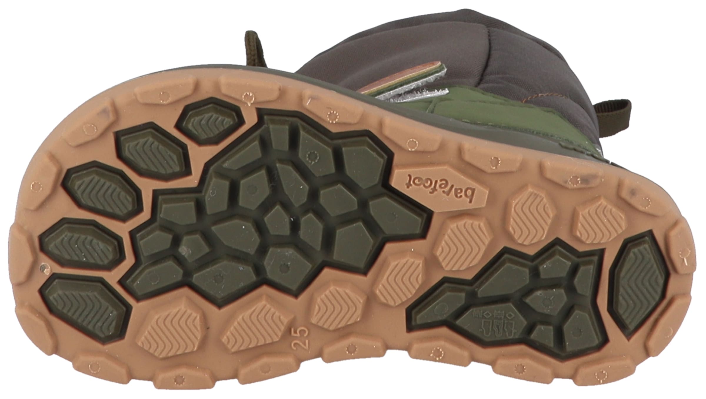 Lurchi Chaussures pieds nus »Jan Barefoot«  chaussure pieds nus, bottines à scratch avec doublure chaude, guide des tailles à télécharger