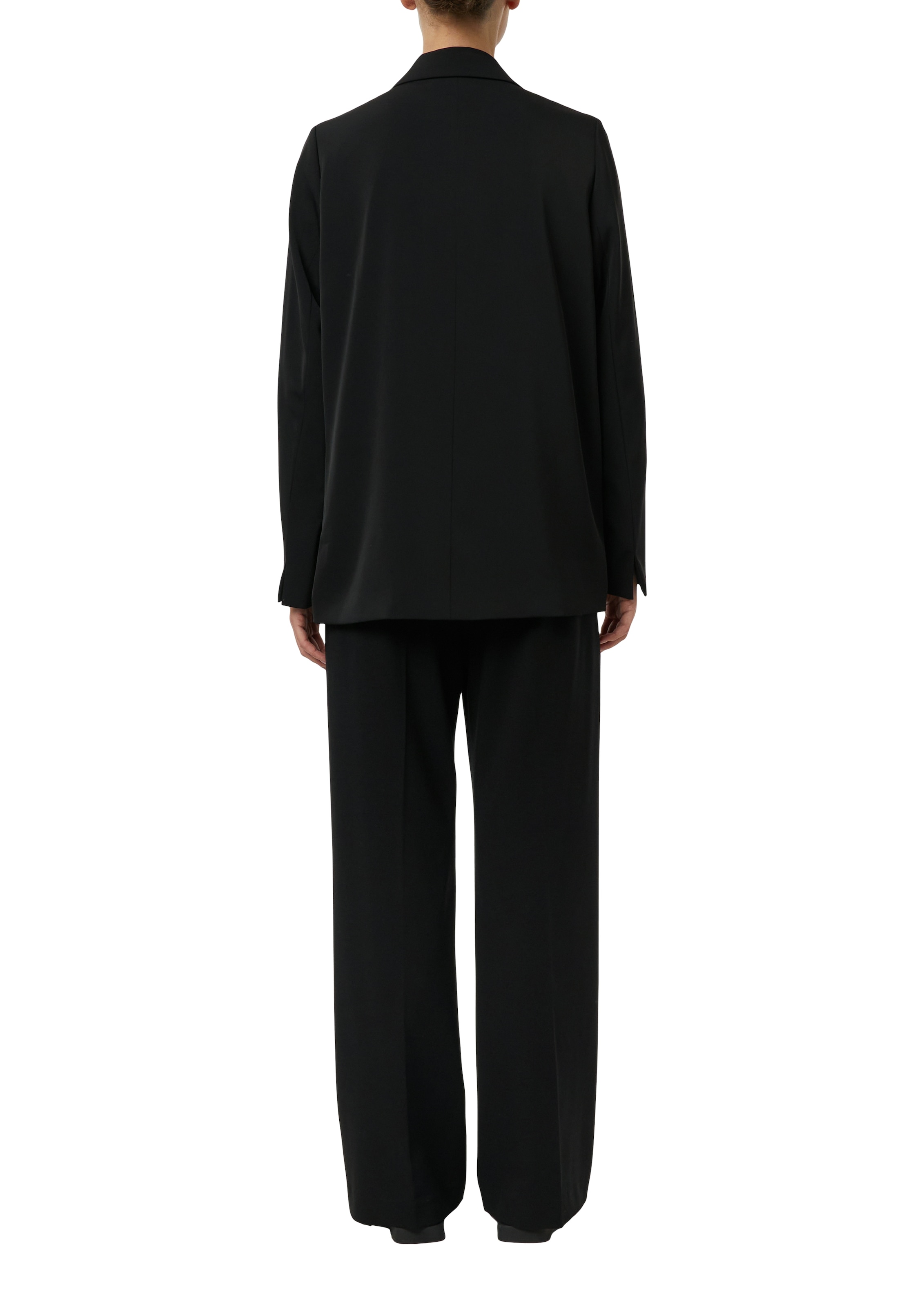 Comma Bundfaltenhose  mit Viskose und Stretch