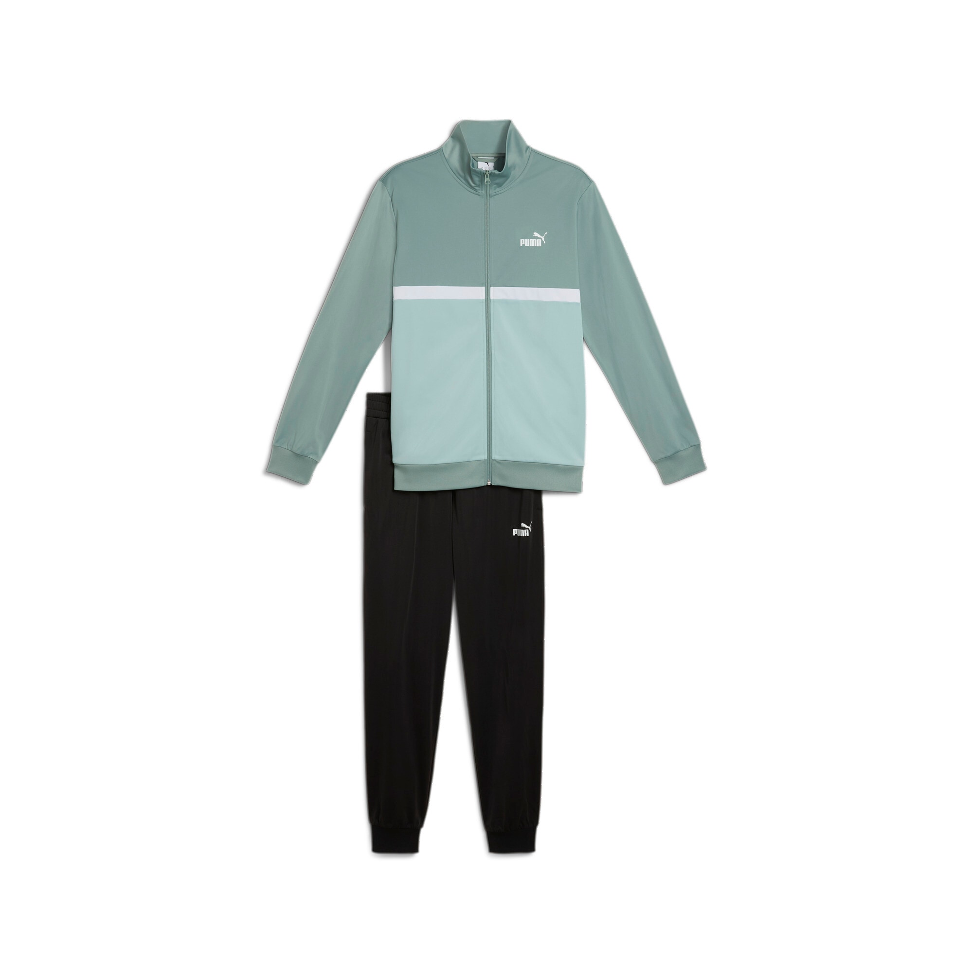 PUMA Trainingsanzug »POLY COLORBLOCK SUIT«, (2 tlg.)