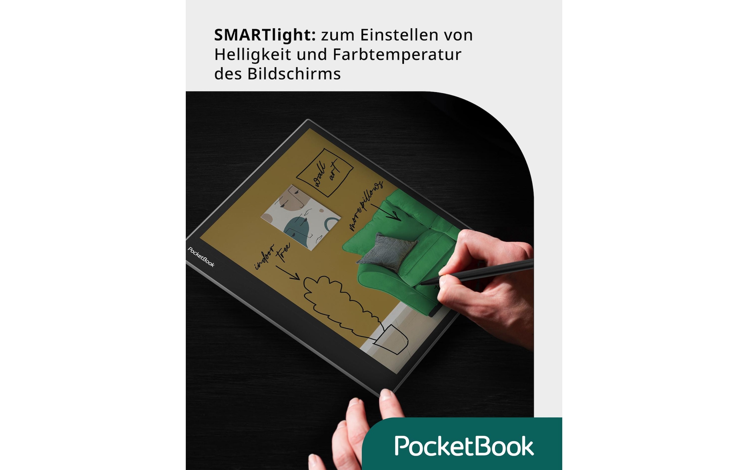 PocketBook E-Book »InkPad EO Mist Grey«