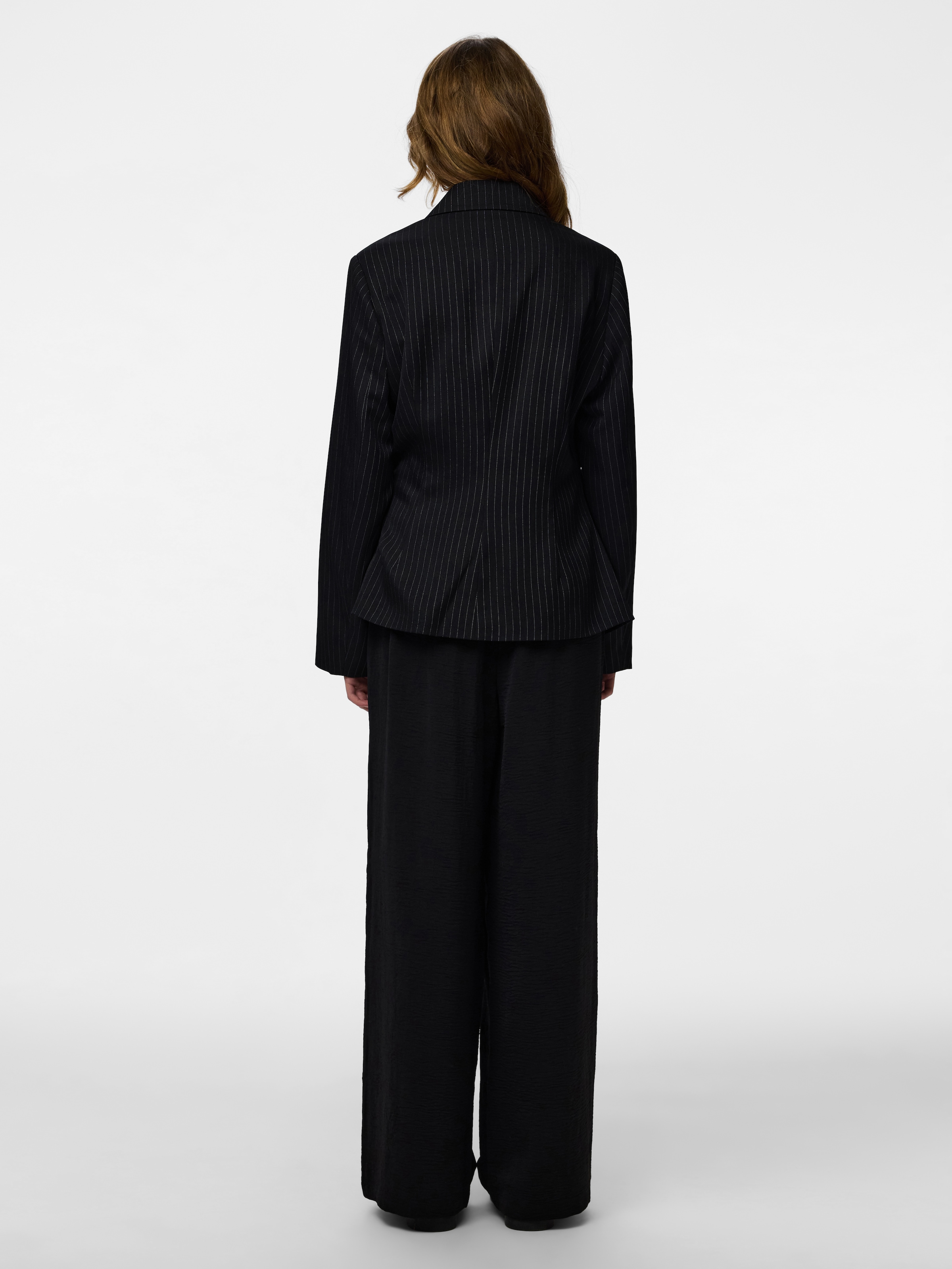 pieces Pantalon à enfiler »PCTIFFANY HW WIDE PANTS WVN NOOS BC«  Sommerhose