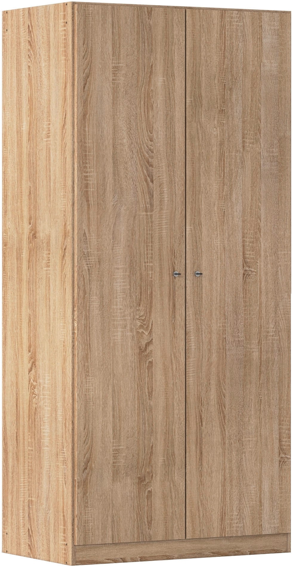 Image of rauch Kleiderschrank "Schrank Garderobe Garderobenschrank Putzschrank Wäscheschrank BERGHEIM" Breite/Höhe/Tiefe: 91/197/54 cm, viel Stauraum, abschliessbar mit insgesamt 4 Schlüsseln MADE IN GERMANY