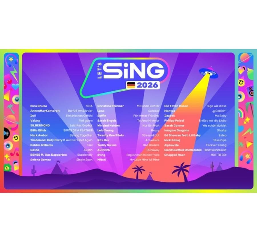   Spielesoftware »GAME Let's Sing 2026 für Switch German Version« Nintendo Switch